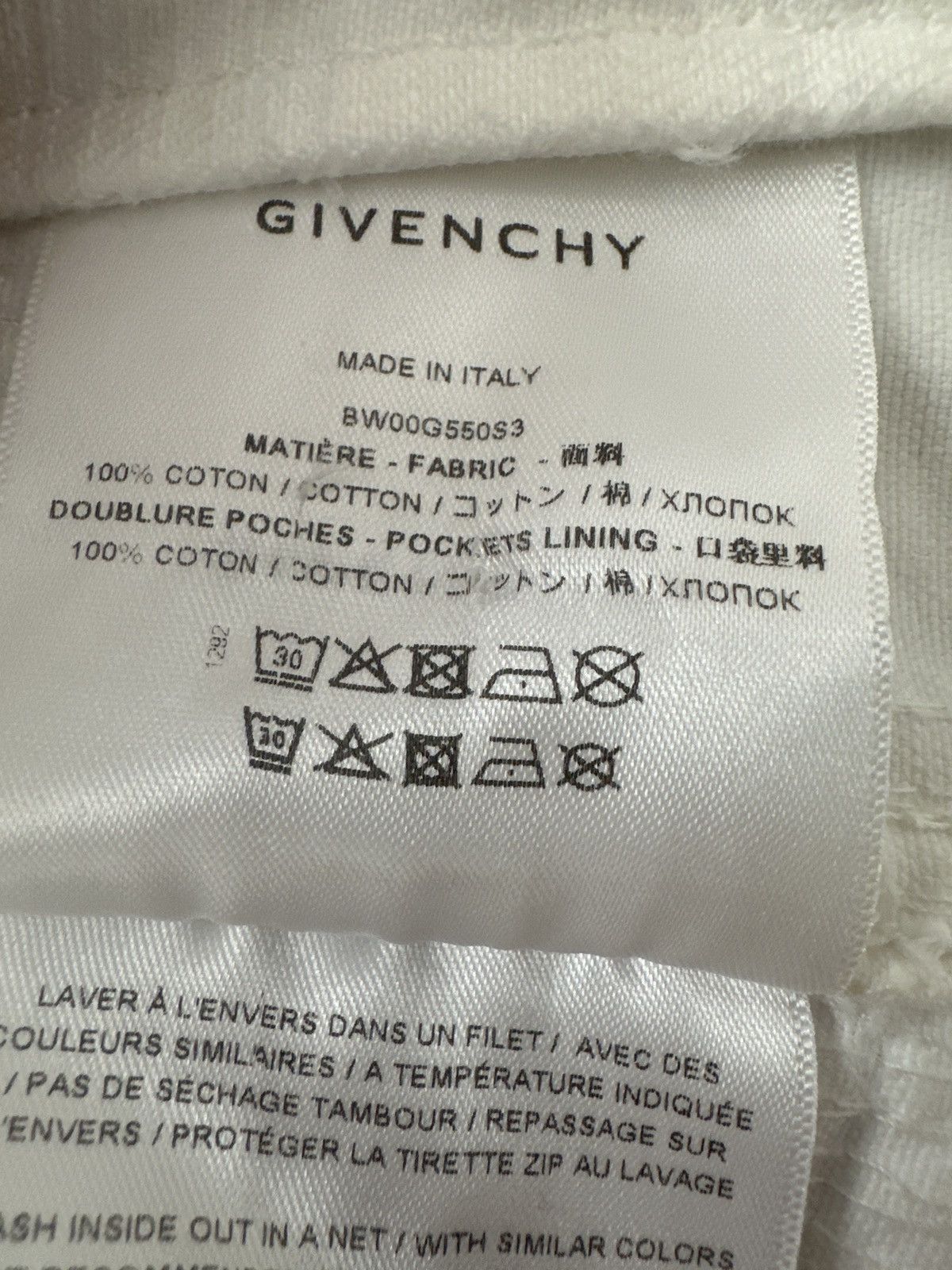 Givenchy Givenchy X Josh Smith white denim jacket Size US L / EU 52-54 / 3 - 6 Thumbnail