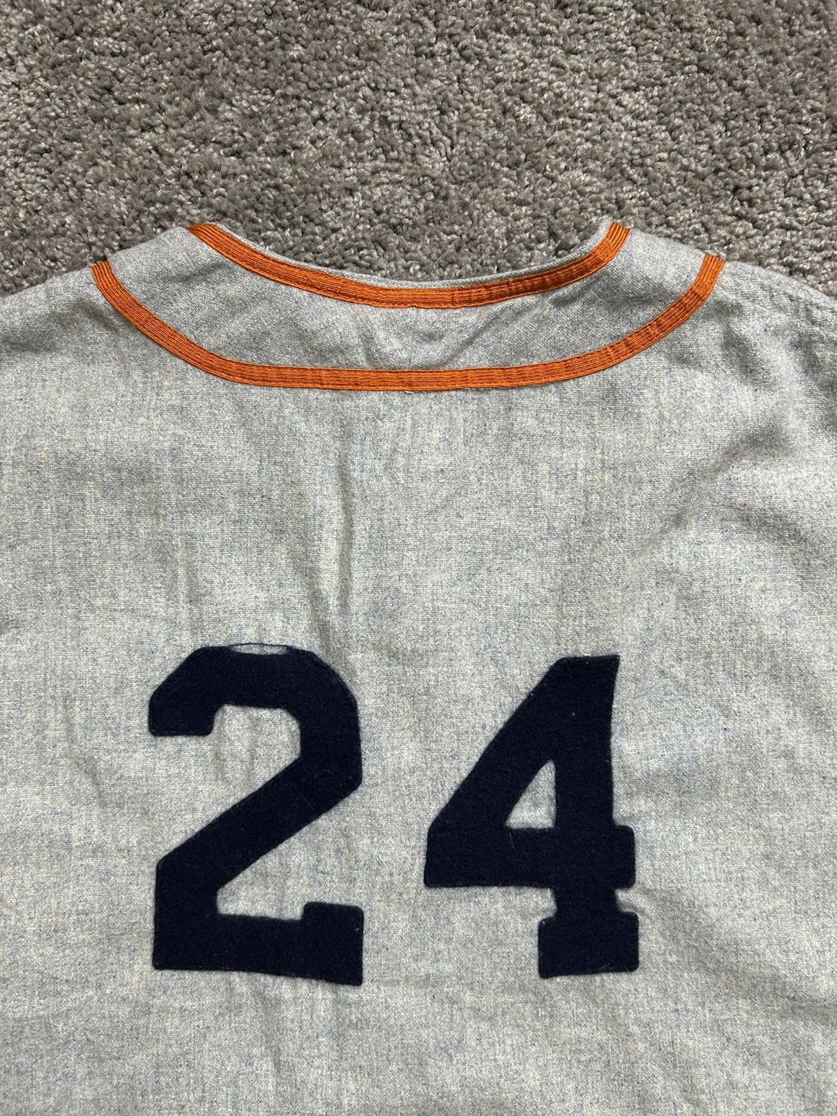 Vintage Vintage 50s/60s Post Cardozo #24 Wool Baseball Jersey Size US XL / EU 56 / 4 - 6 Thumbnail