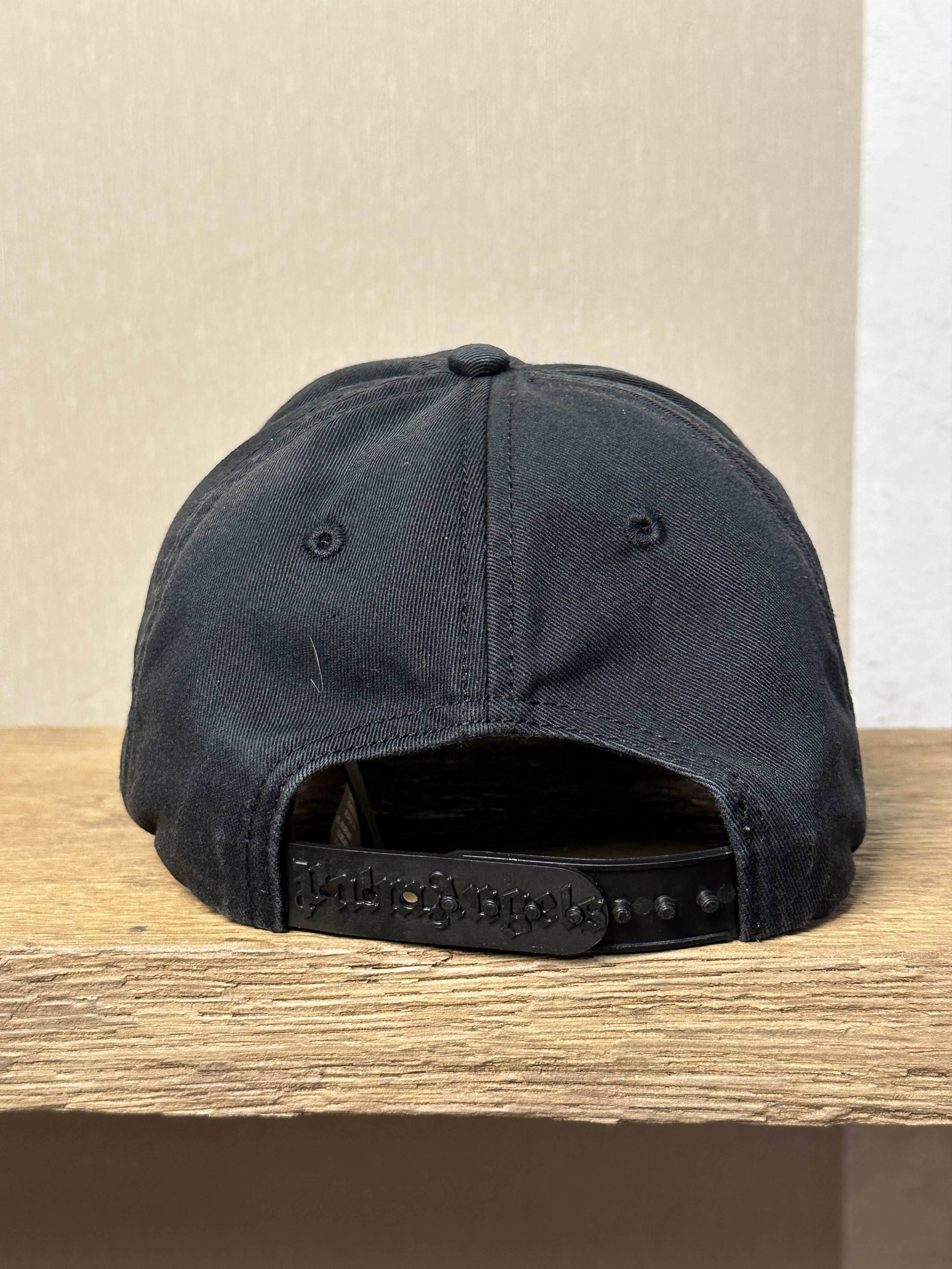 Palm Angels Palm Angels Black Logo Cap Size ONE SIZE - 4 Thumbnail