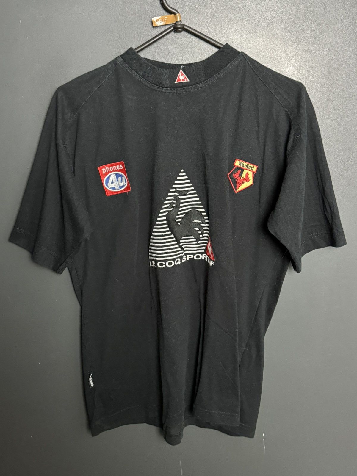 Le Coq Sportif Watford Training Football Jersey Size US S / EU 44-46 / 1 - 1 Thumbnail