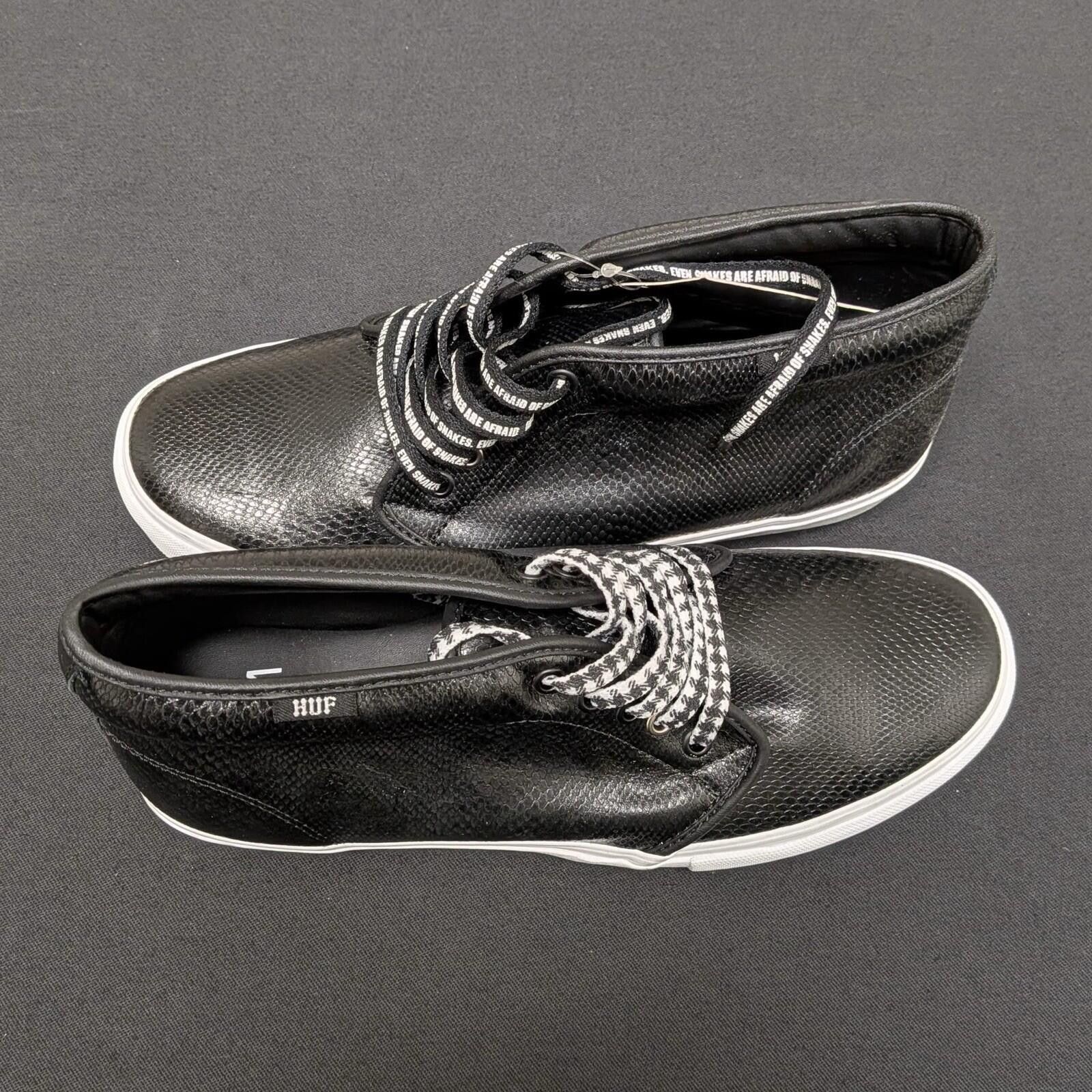 Vans 2008 VANS x HUF CHUKKA BOOT 6414199 105 Black US10.5 Size US 10.5 / EU 43-44 - 1 Thumbnail