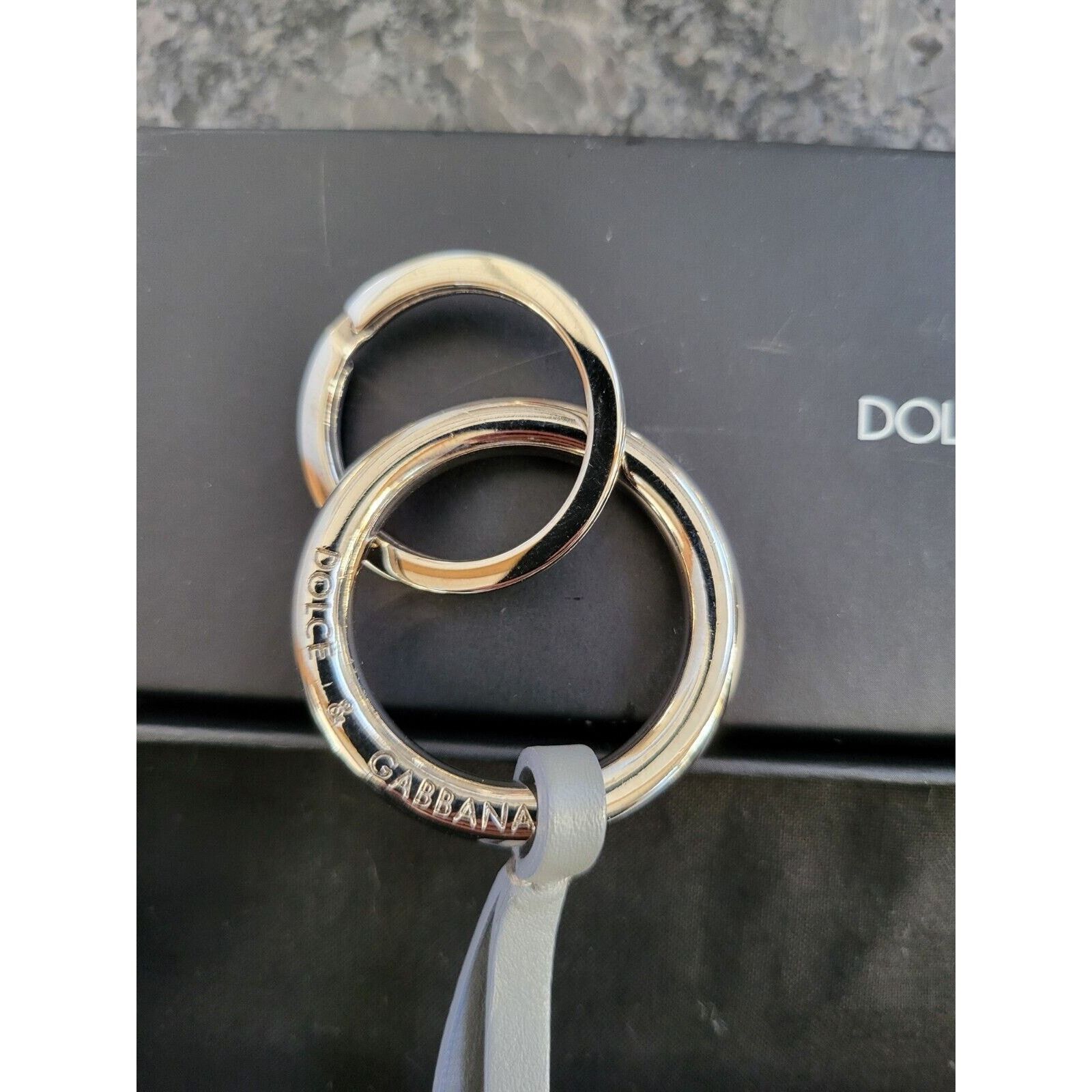 Dolce & Gabbana Dolce Gabbana Silver Keychain New With Flaws See Pictures Size ONE SIZE - 4 Thumbnail