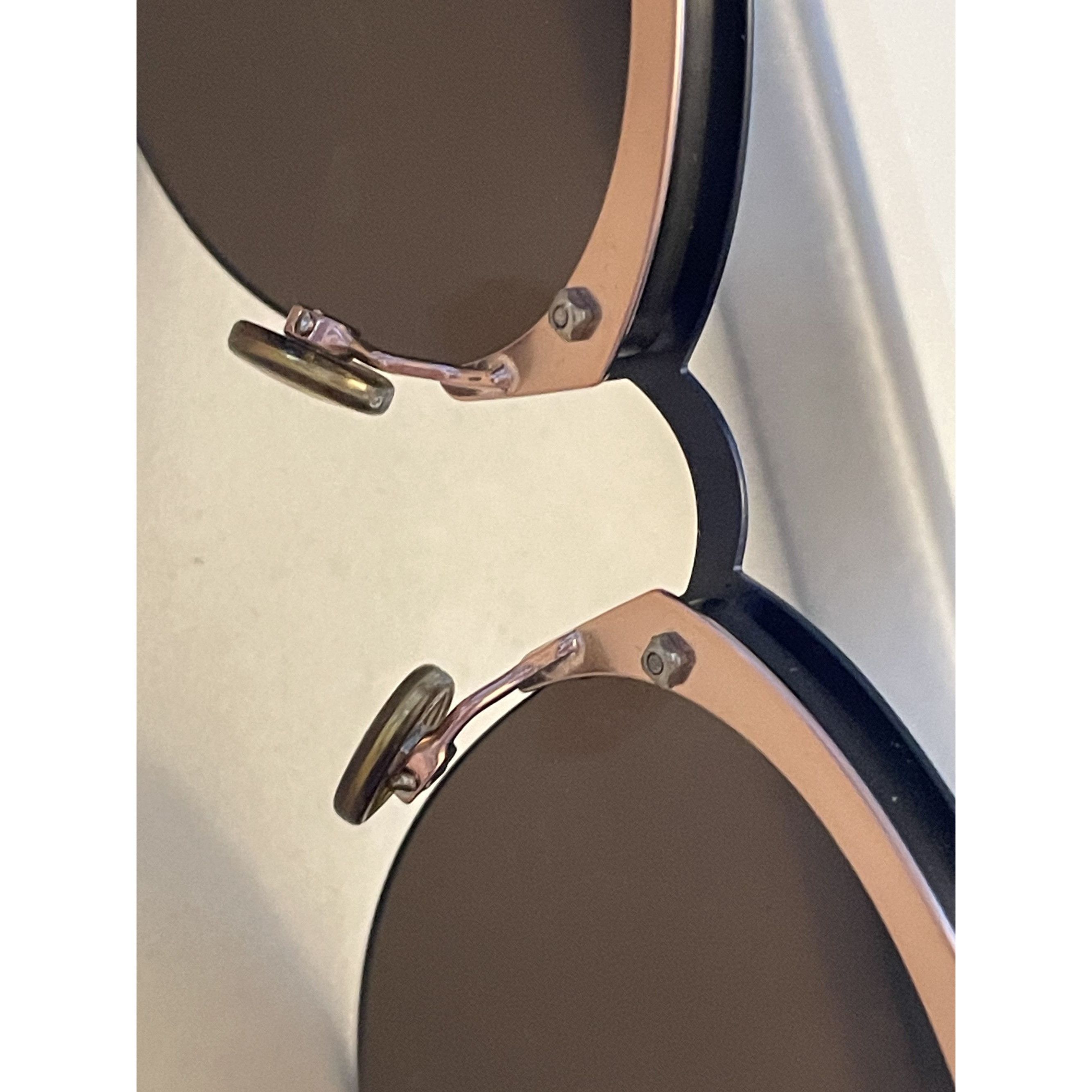 Dior Christian Dior Metal Cat-Eye Sunglasses With Mirror Lenses & Size ONE SIZE - 12 Thumbnail