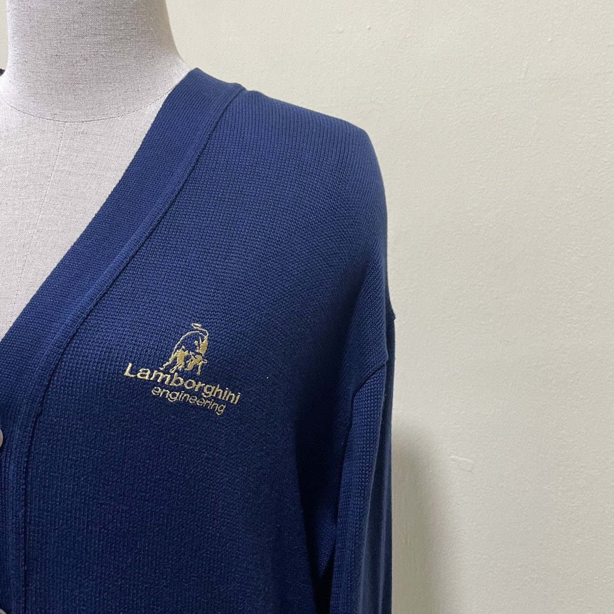 Lamborghini Vintage Lamborghini Engineering Racing Cardigan Size US M / EU 48-50 / 2 - 2 Thumbnail