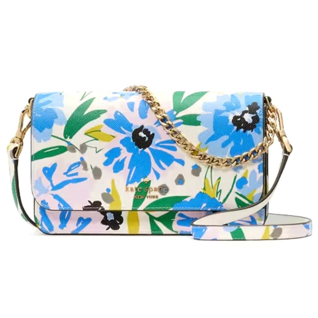 Kate Spade Kate Spade Madison Floral Willow Mini Crossbody Cream Multi Size ONE SIZE - 2 Thumbnail