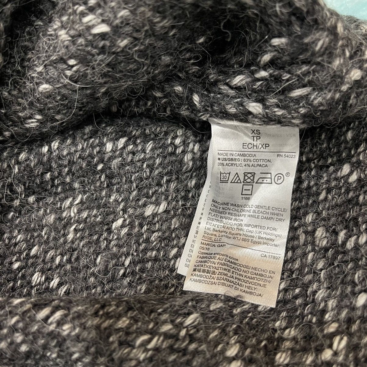 Gap GAP Gray Knit Sweater Dress Size XS / US 0-2 / IT 36-38 - 6 Thumbnail