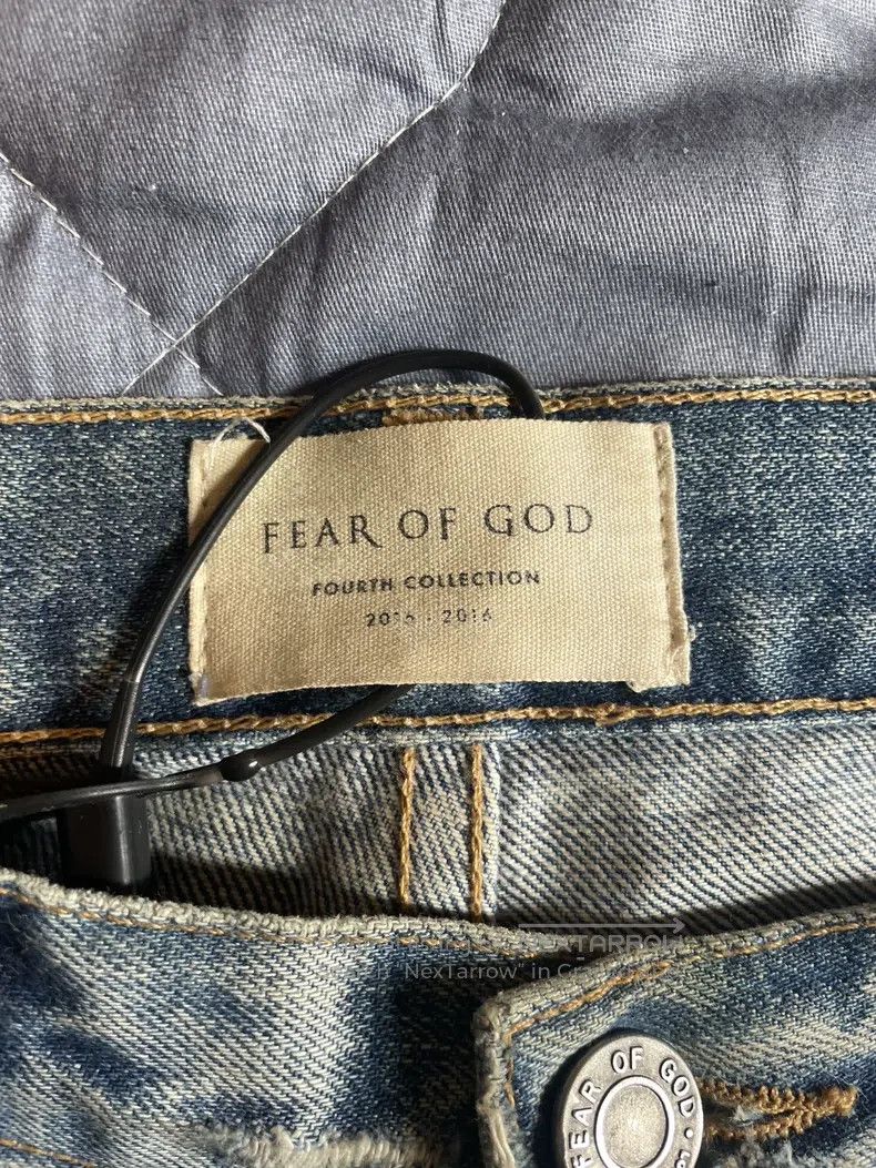 Fear of God Fear of God OG Blue Cow Pants Size US 28 / EU 44 - 3 Thumbnail