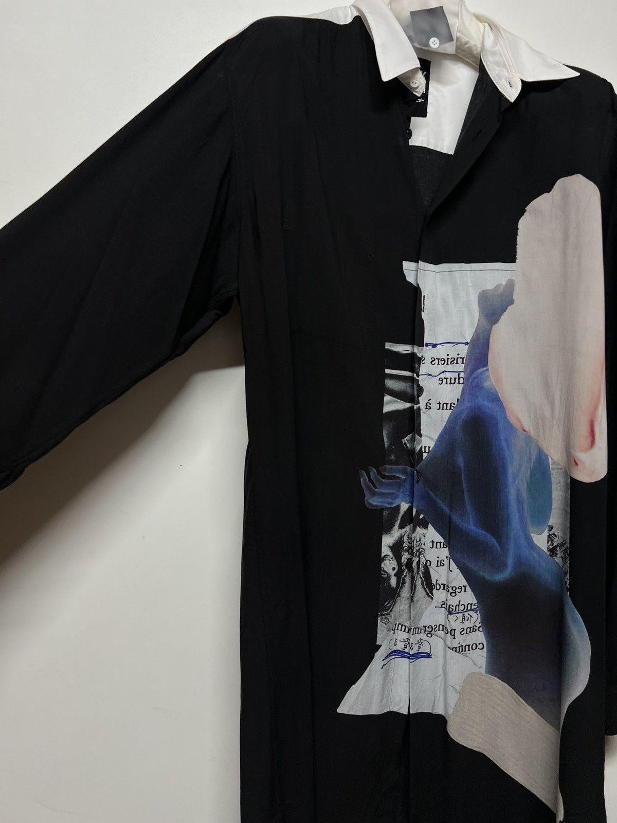 Yohji Yamamoto BLACK SCANDAL NUDE shirt1 Size US XL / EU 56 / 4 - 5 Thumbnail