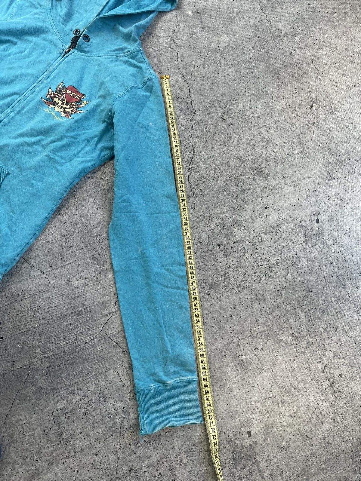 Ed Hardy × Vintage Vintage Y2k Ed Hardy Suit(Pants+Zip Sweatshirt) Skull ☠️ 90’s Size XL / US 12-14 / IT 48-50 - 22 Thumbnail