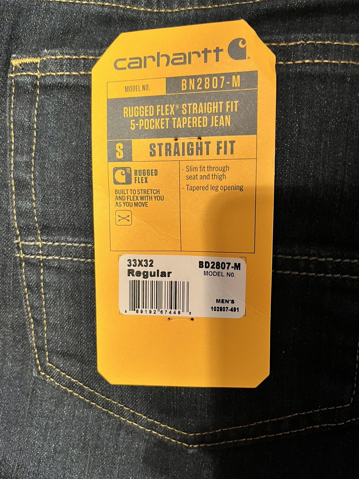 Carhartt Carhartt straight fit jeans Size US 33 - 4 Thumbnail