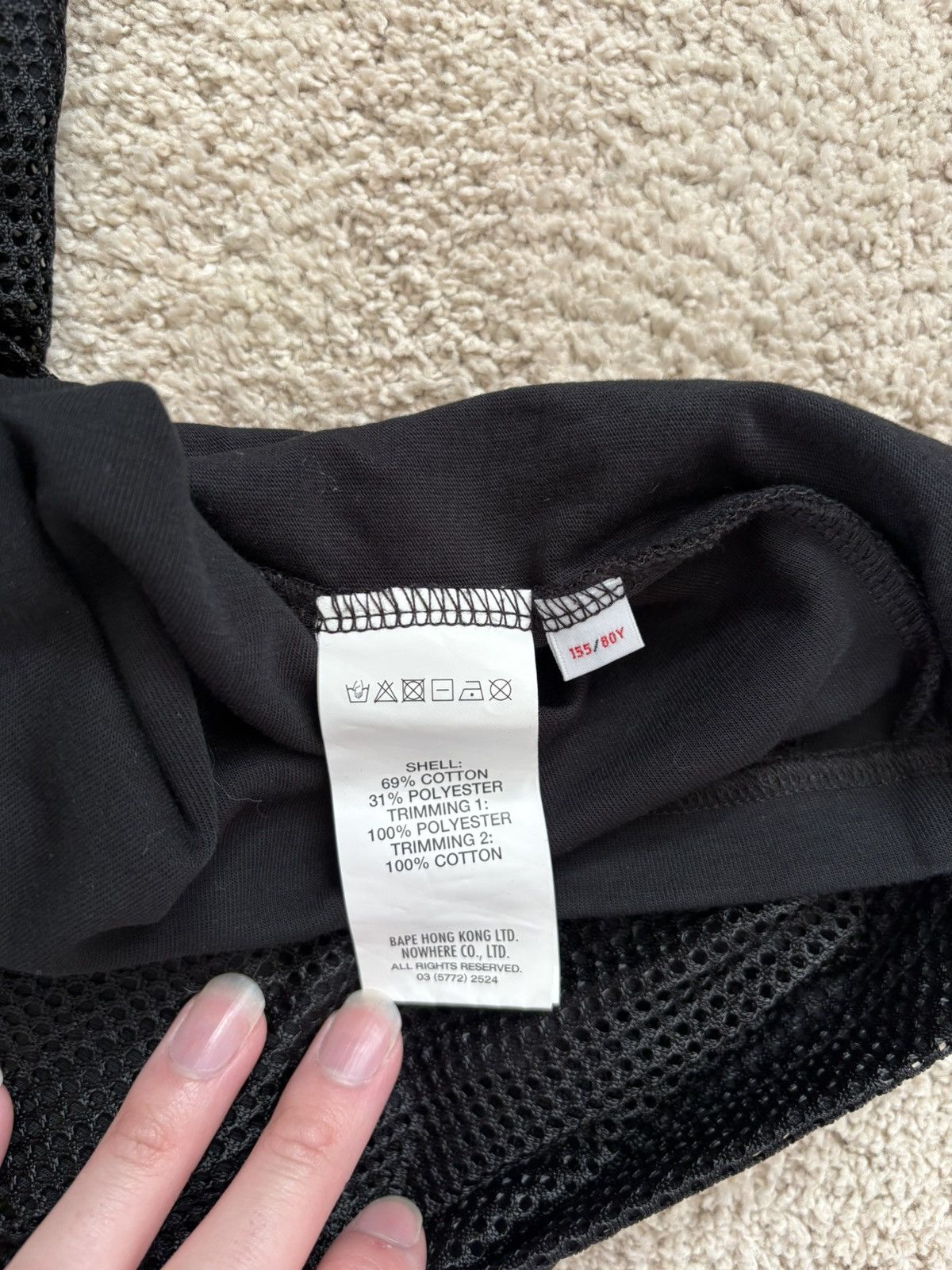 Aape AAPE black jersey shirt Size XXS / US 00 / IT 34 - 5 Thumbnail