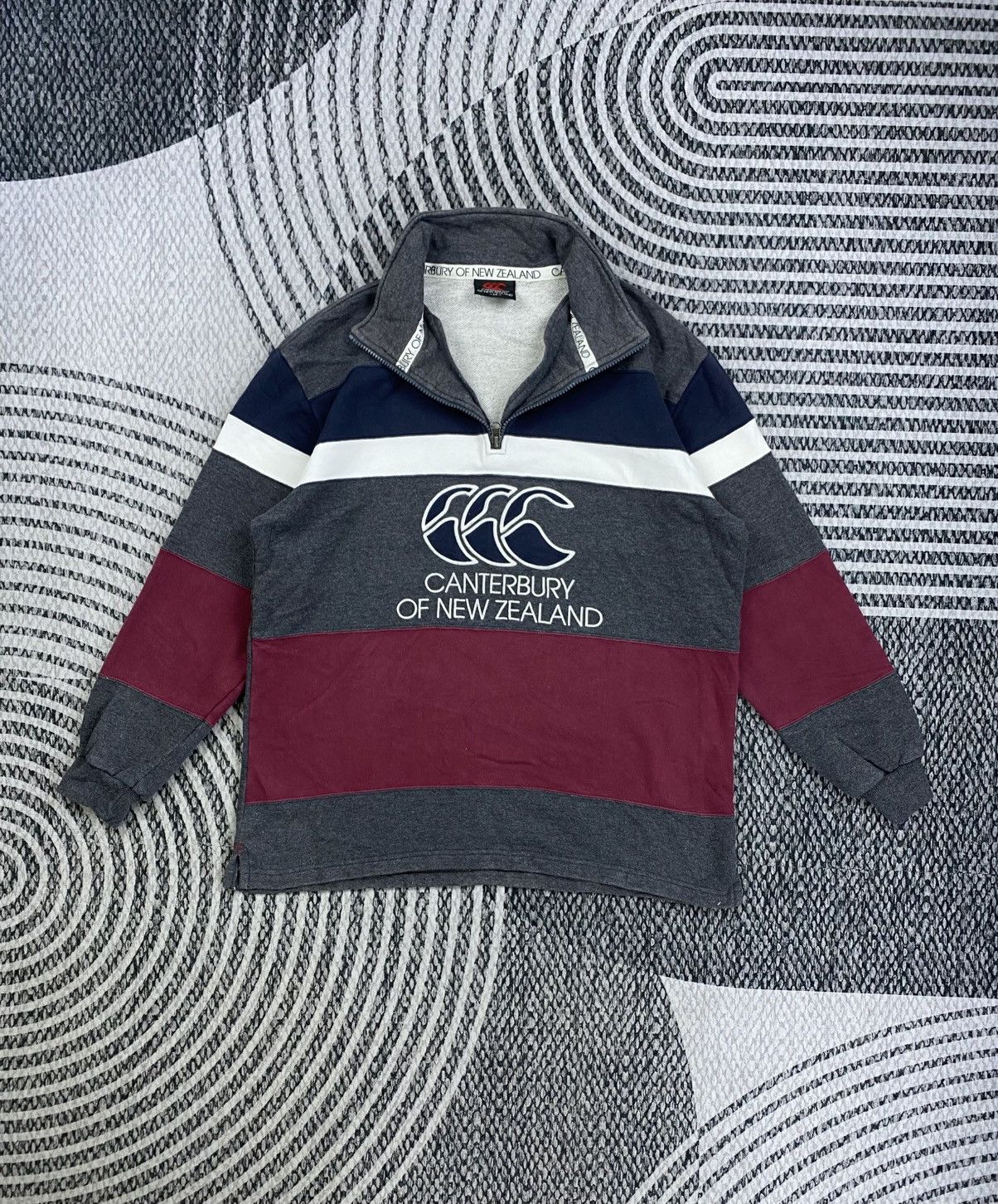 Canterbury of New Zealand Vtg Canterbury Of New Zealand Pull Over Zipper Sweatshirt Size US M / EU 48-50 / 2 - 5 Thumbnail