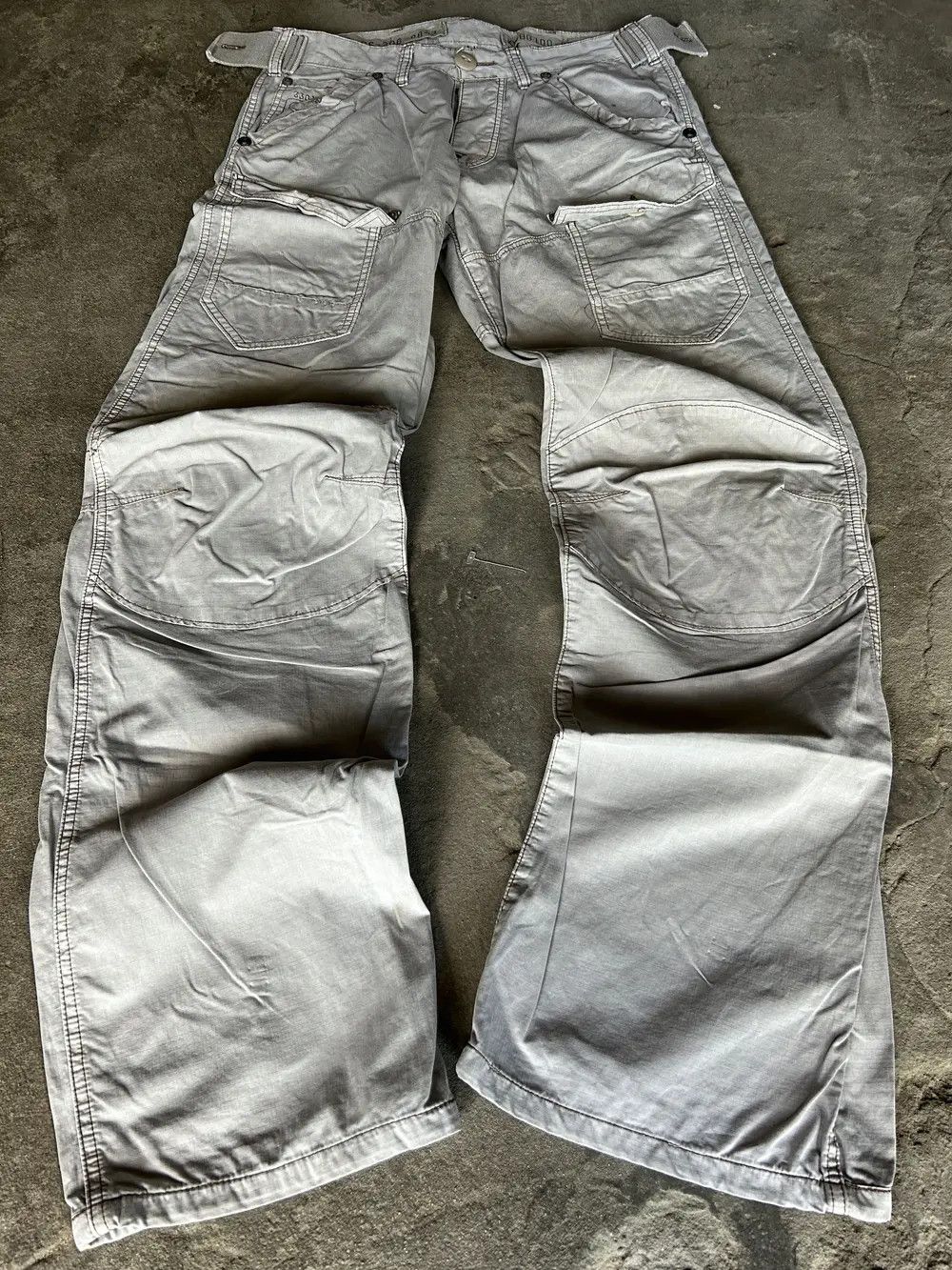Other Vintage Hysteric Glamour Balenciaga Style Cargo Jeans 90s Size US 32 / EU 48 - 1 Thumbnail