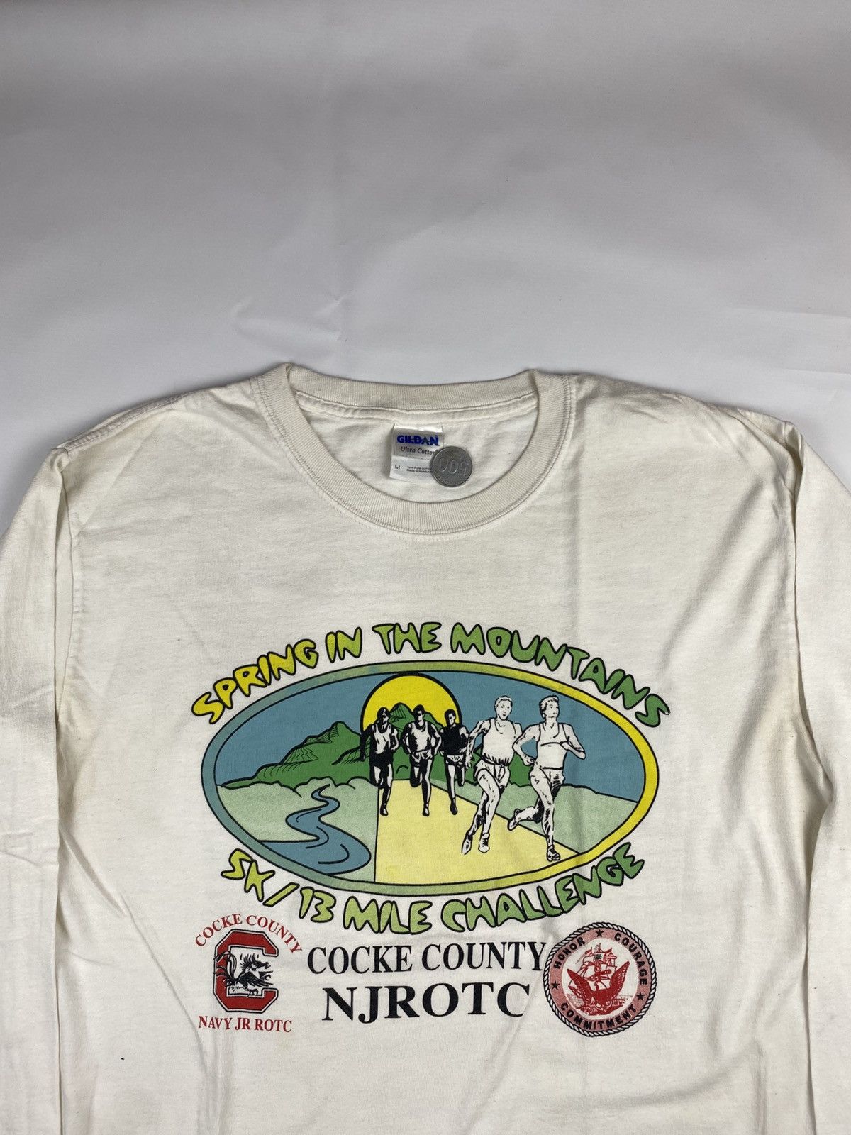 Vintage Vintage Art Runner tshirt Size US M / EU 48-50 / 2 - 1 Thumbnail