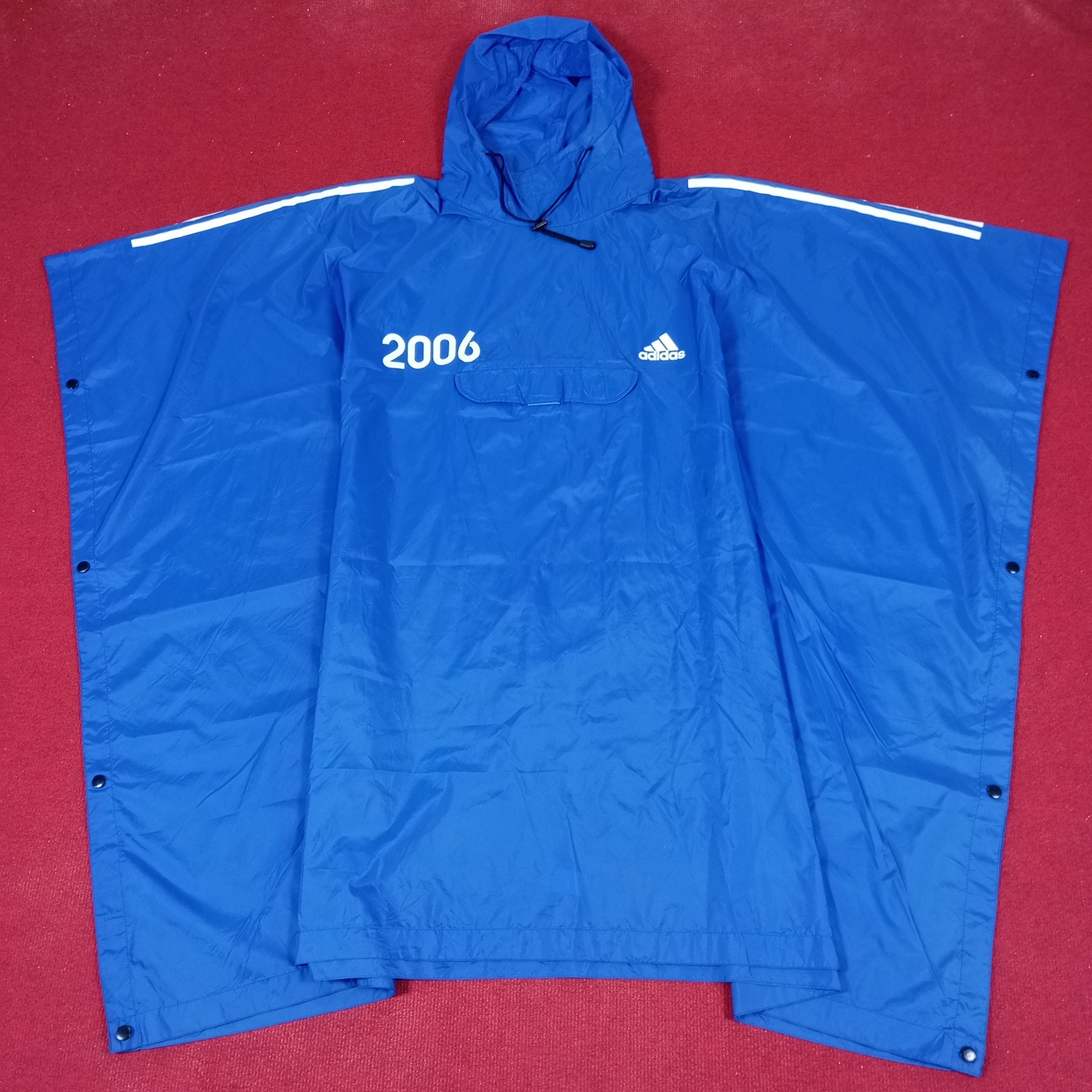 Adidas × Japan Blue × Vintage Adidas Japan Soccer Team Rain Jacket Size US XXL / EU 58 / 5 - 3 Thumbnail