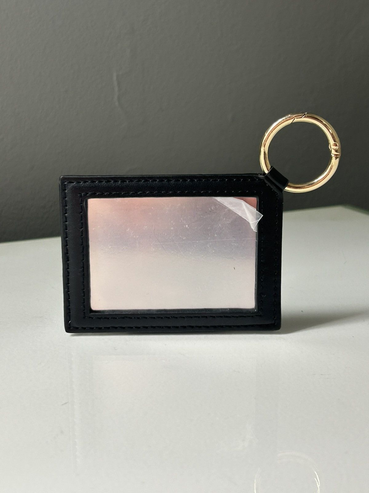 YSL Beaute Black & Gold Keychain Mirror