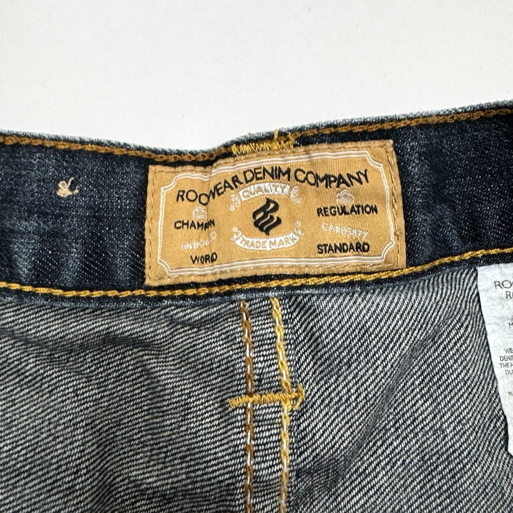 Rocawear Rocawear Y2K Baggy Denim Shorts 36 Mens 13" Inseam Wide Leg Blue Jeans Jorts 2000s Mens Denim Shorts Size US 36 / EU 52 - 3 Thumbnail