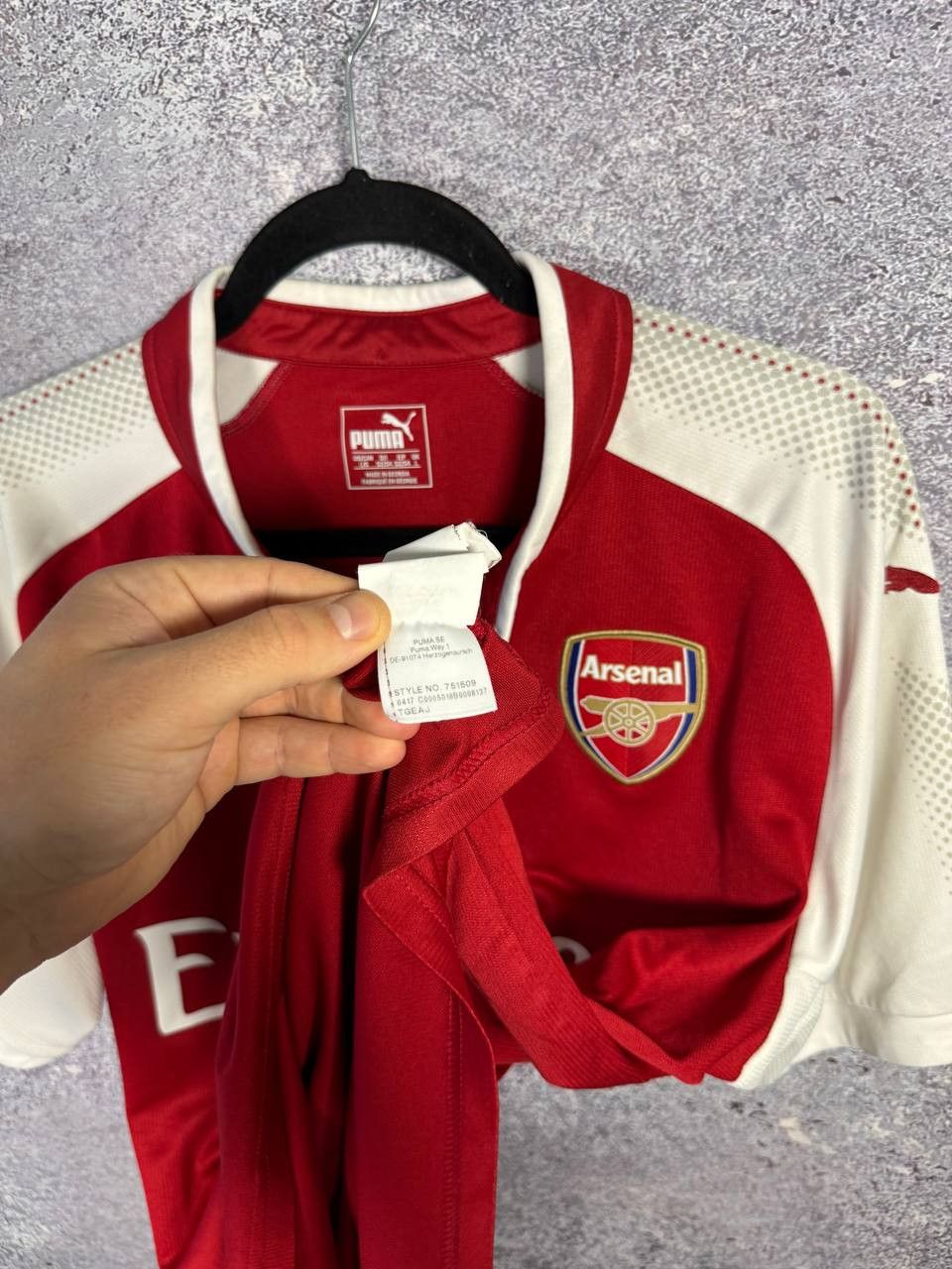 Vintage Vintage Arsenal 2017/18 Puma Soccer Jersey Large Size US L / EU 52-54 / 3 - 15 Thumbnail