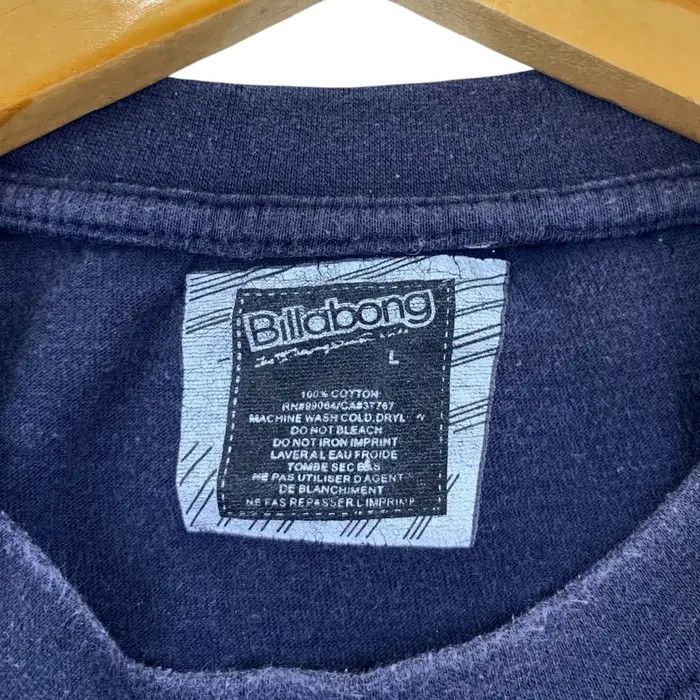 Billabong Vintage BILLABONG SURF Natural Sun Faded Tee Shirt Top Crest Size US L / EU 52-54 / 3 - 6 Thumbnail
