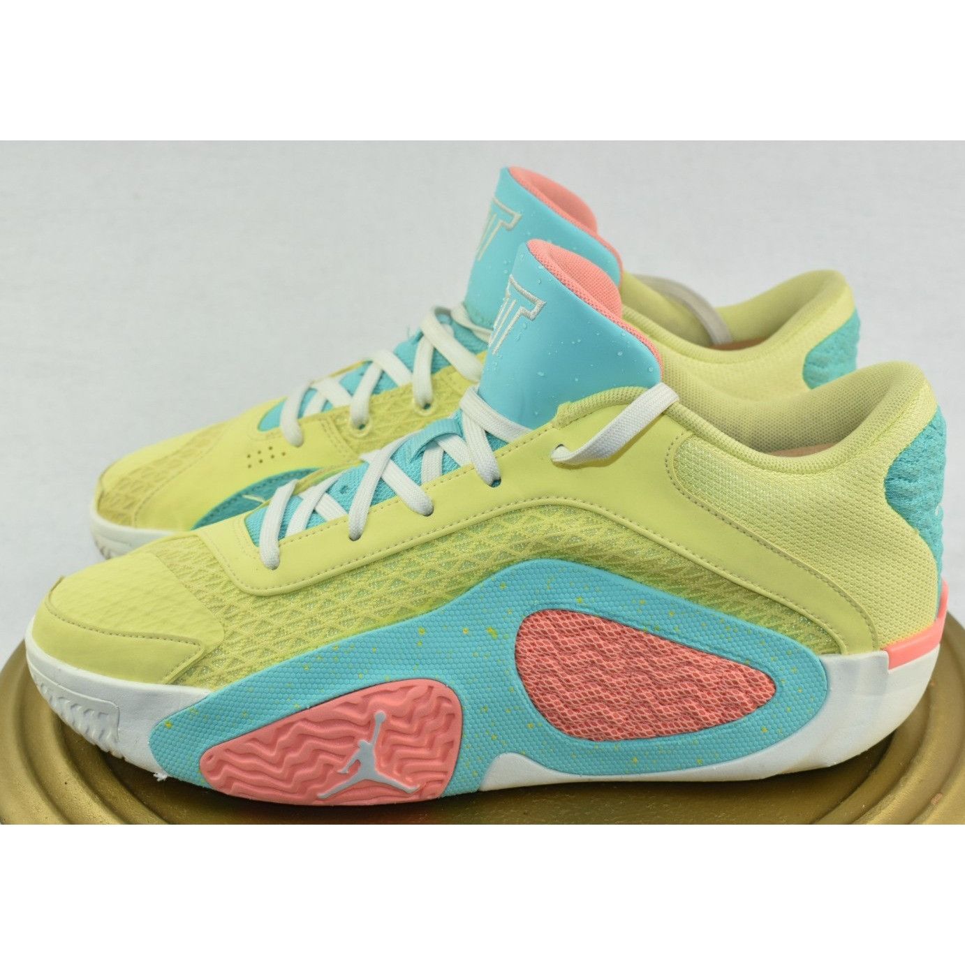 Nike Nike Jordan Tatum 2 PF Lemonade Men’s Shoes Size 9 Basketbal Size US 9 / EU 42 - 5 Thumbnail