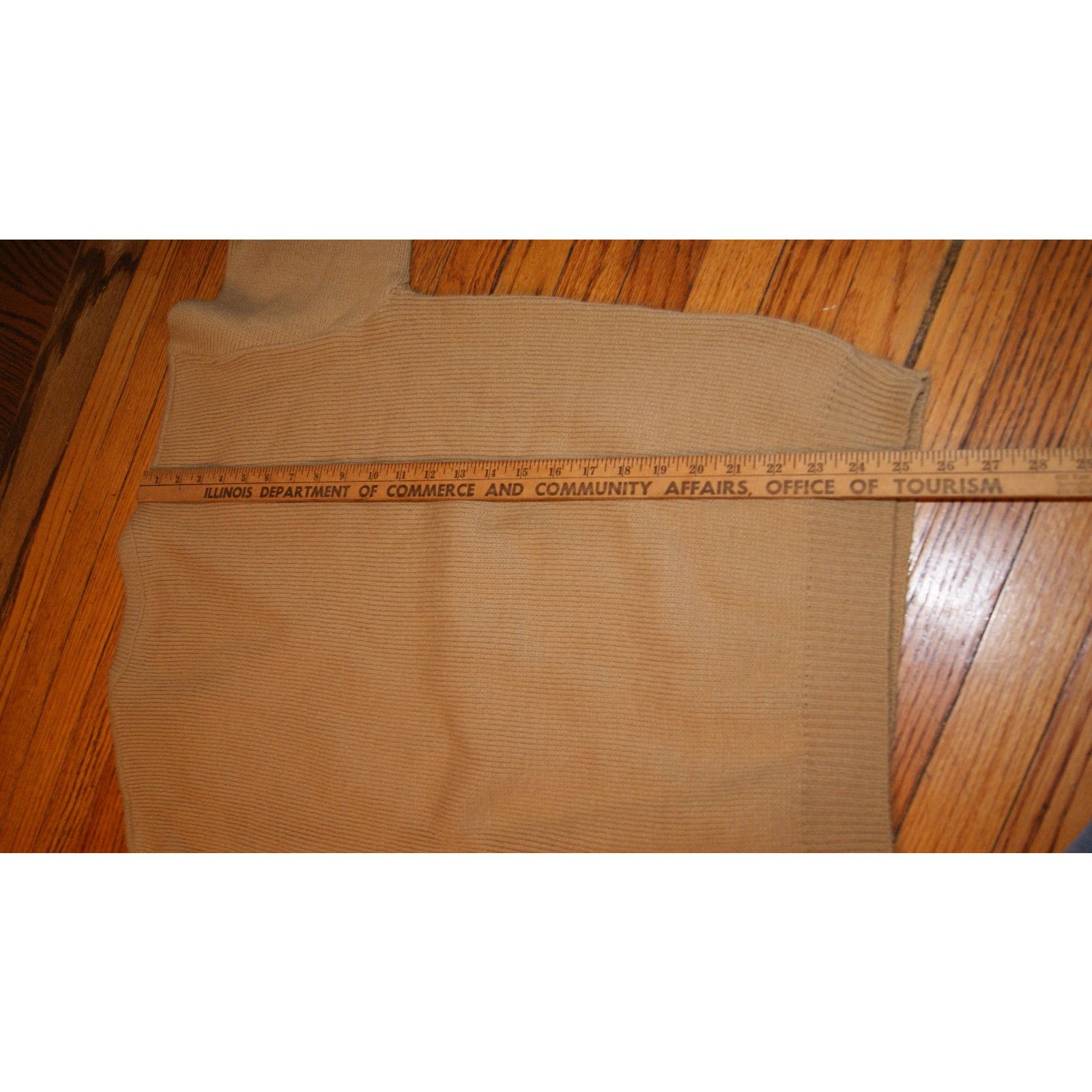 Vintage VTG Mens Large Wintuck Orlon Acrylic VNeck Sweater Grandpa Size US L / EU 52-54 / 3 - 7 Thumbnail