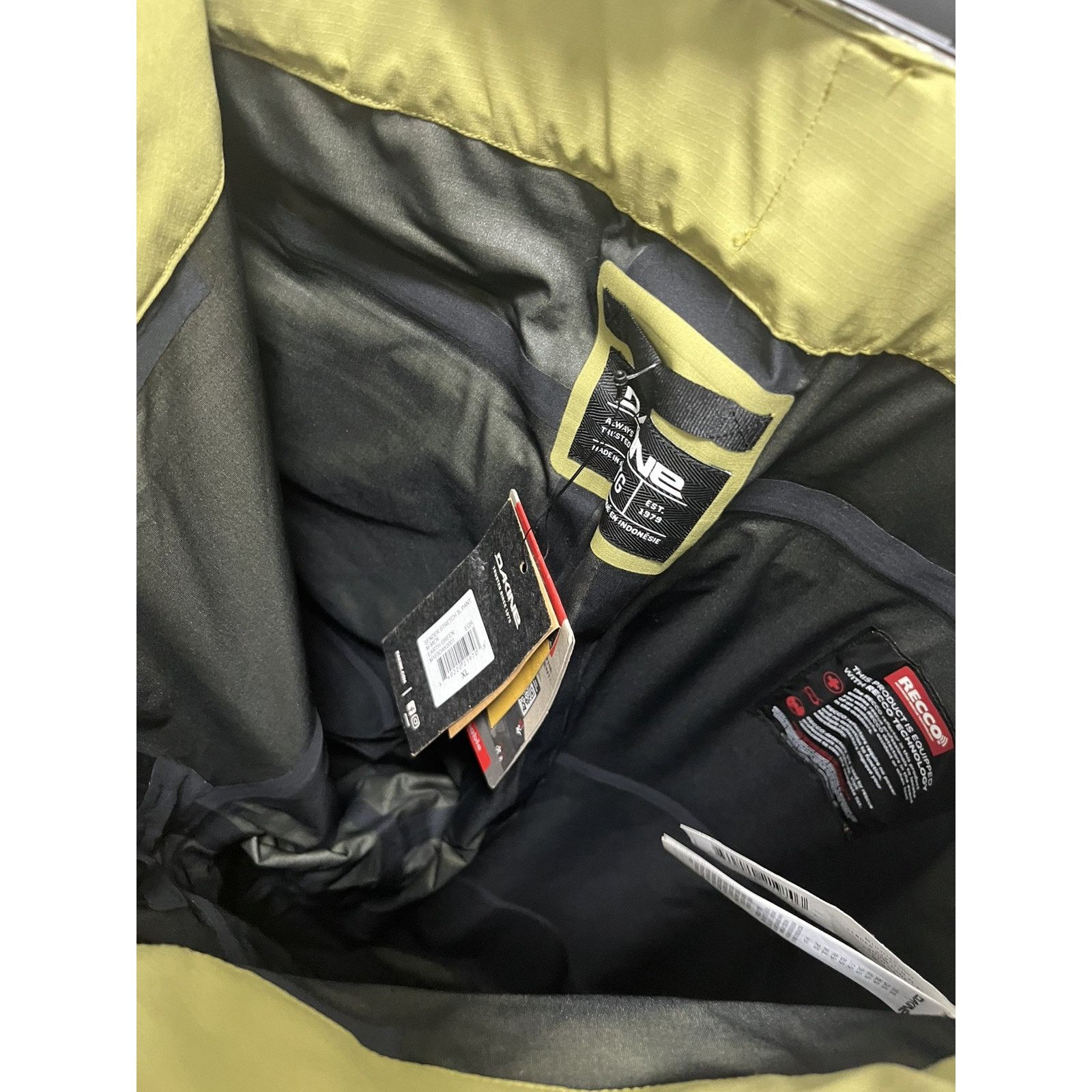 Dakine Dakine Men XL Sender Stretch 3L Snow Pants Waterproof Green Size US 42 / EU 58 - 12 Thumbnail