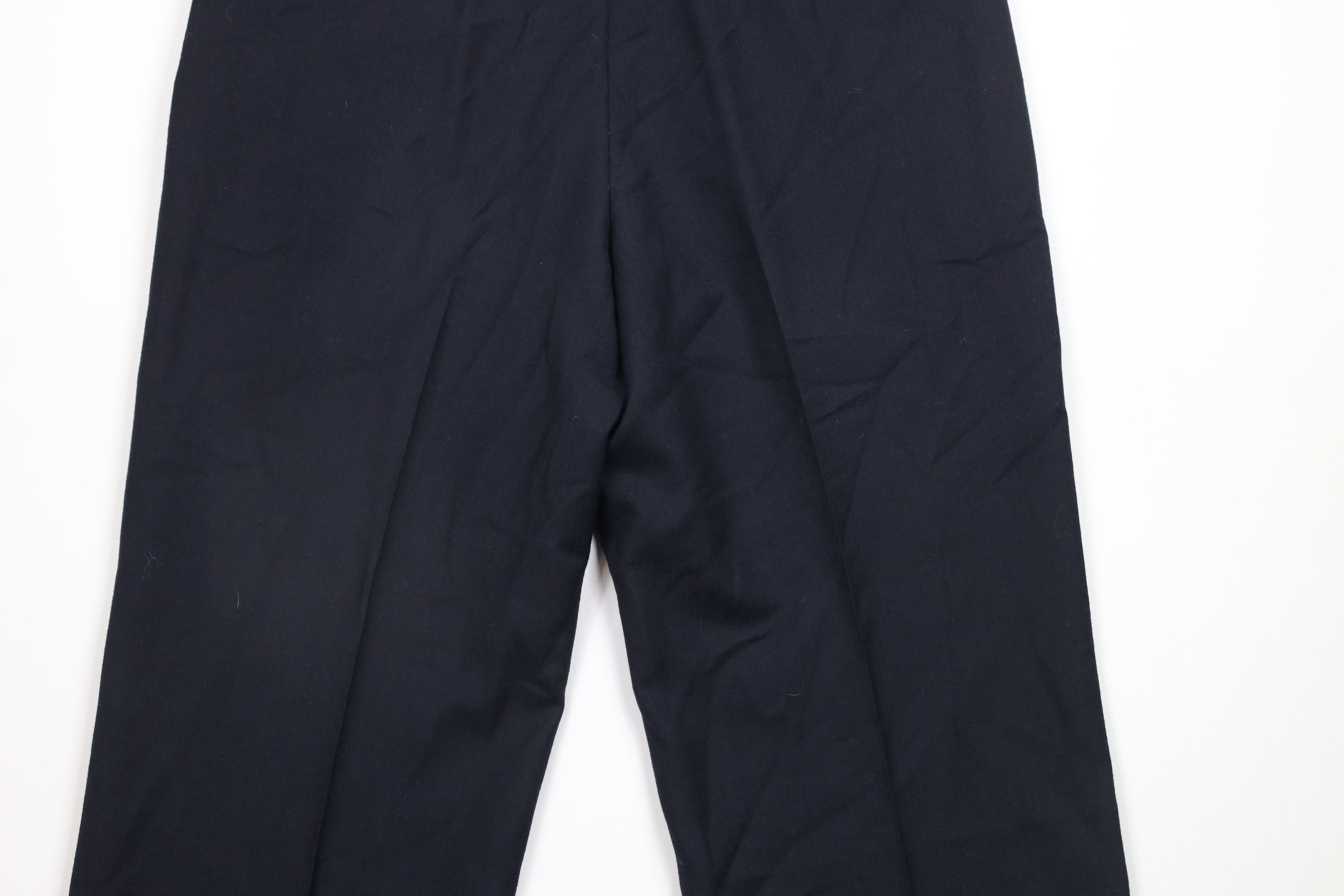 Vintage Vintage 70s Streetwear Herringbone Wool Bell Bottoms Pants Size US 36 / EU 52 - 10 Thumbnail