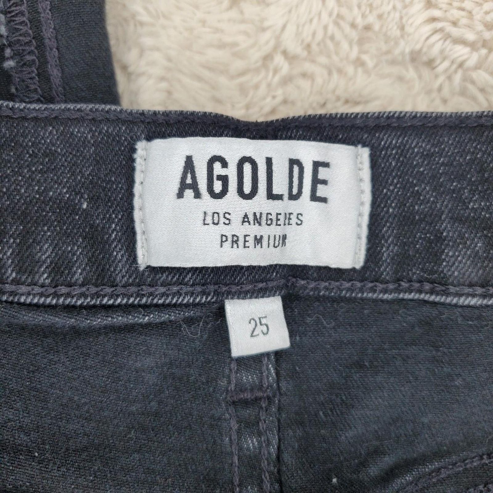 Agolde Agolde Sophie Black Skinny Jeans 25 / 0 Size 25" / US 0 / IT 36 - 4 Thumbnail
