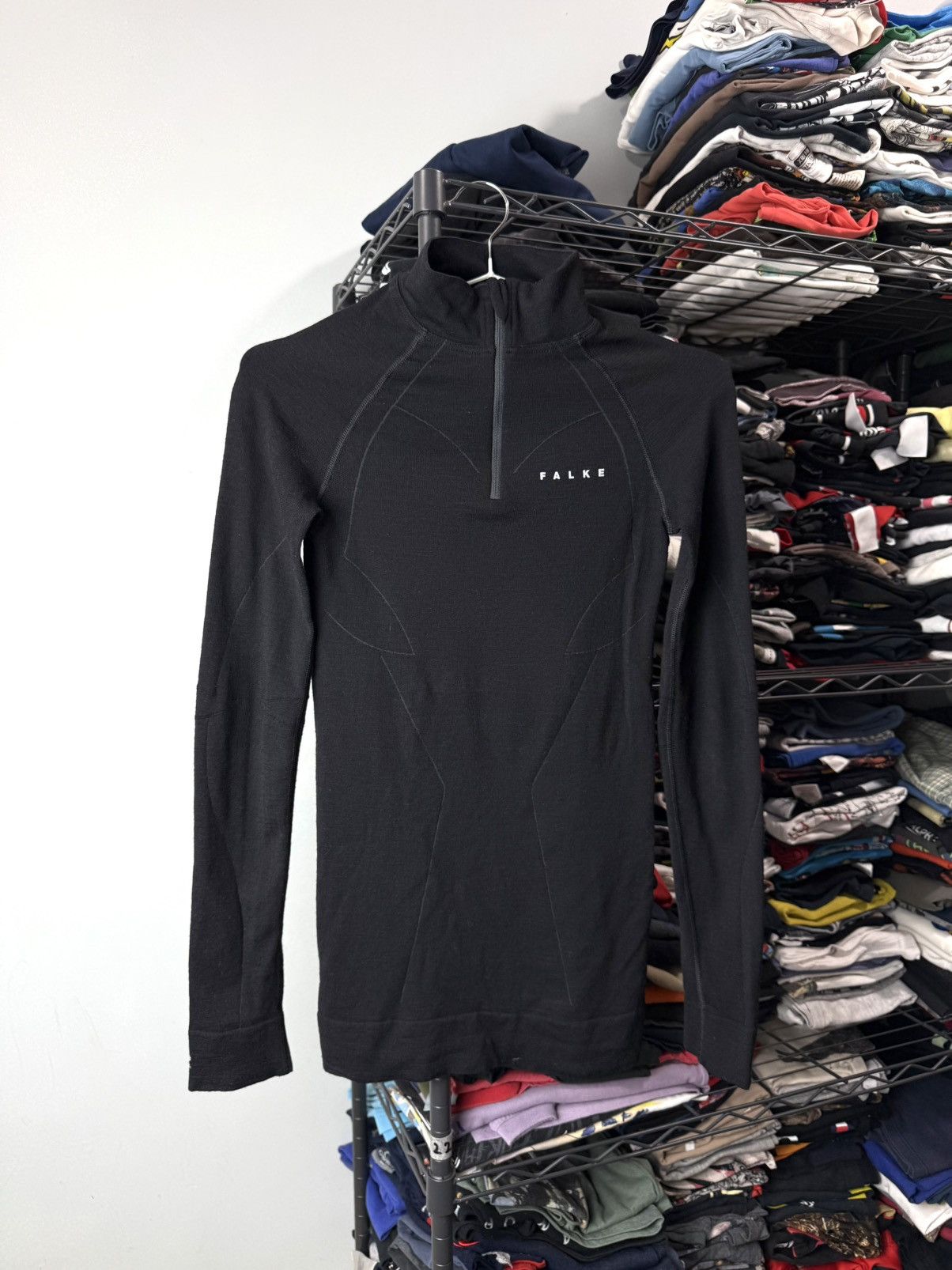FALKE Falke Wool Compression Longsleeve Balenciaga Style Size S / US 4 / IT 40 - 1 Thumbnail