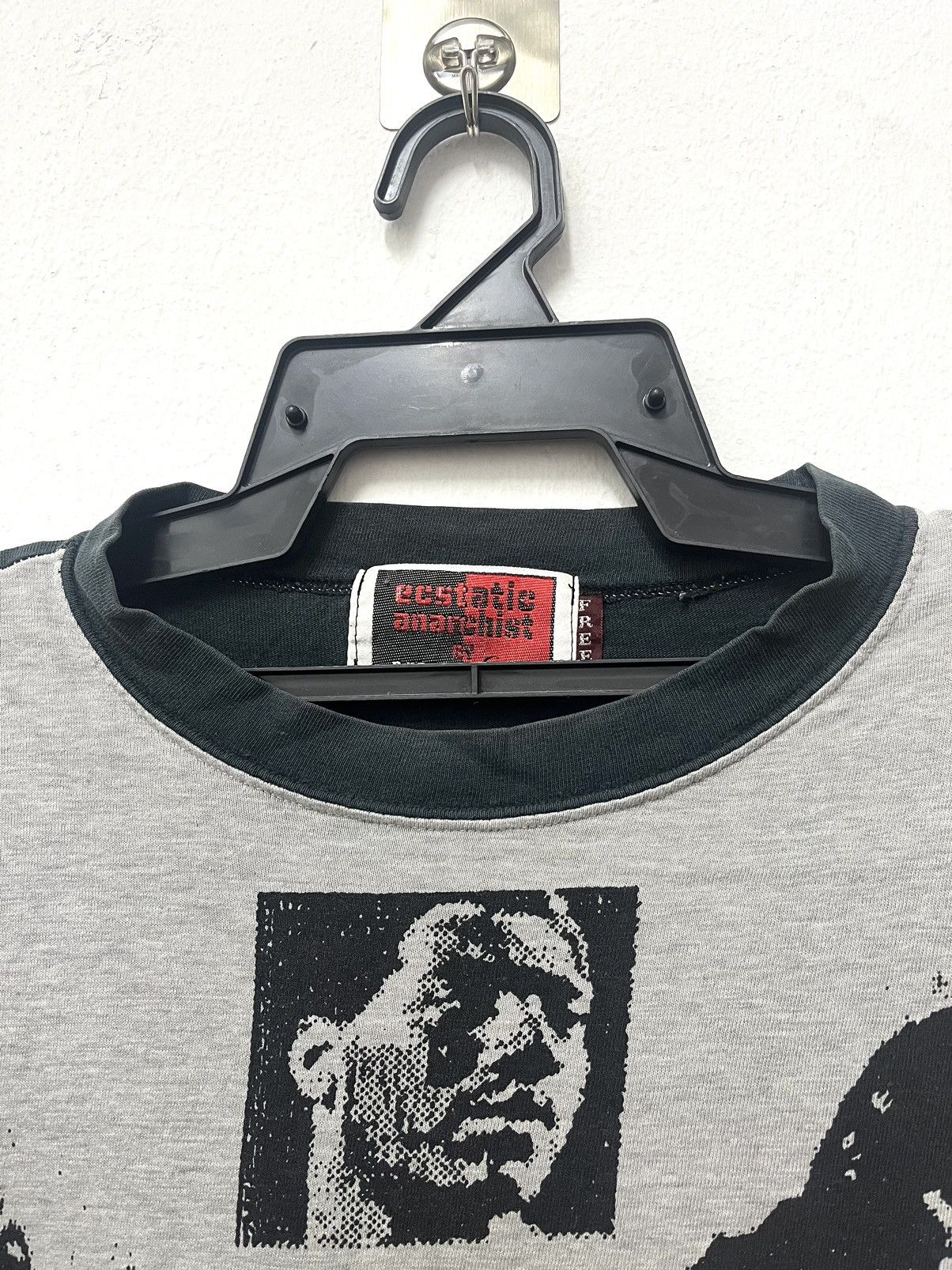 Vintage Vintage 90’s Ecstatic Anarchist Tee Size US L / EU 52-54 / 3 - 5 Thumbnail