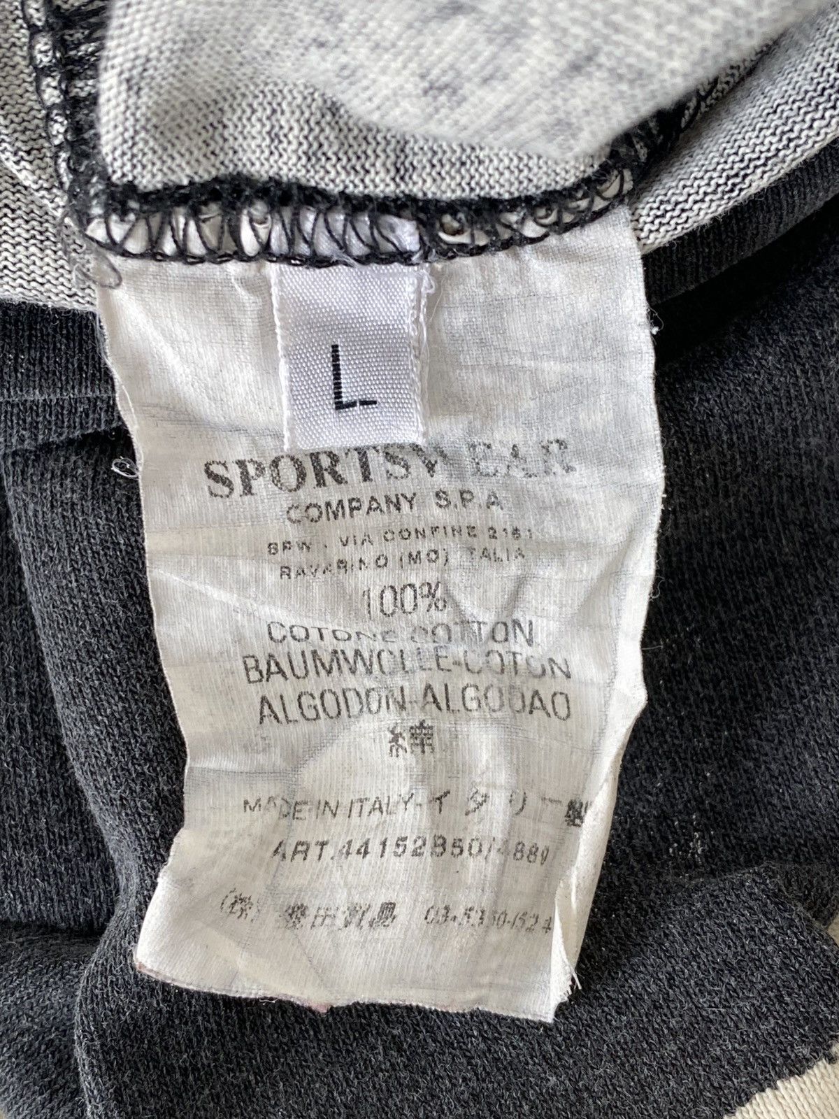 Stone Island 2006 Stone Island Spellout Tshirt Size US M / EU 48-50 / 2 - 14 Thumbnail