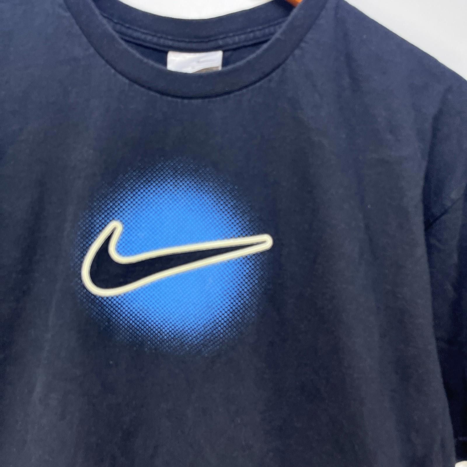 Nike Vintage Nike Big Swoosh Y2K T Shirt Large Size US L / EU 52-54 / 3 - 2 Thumbnail