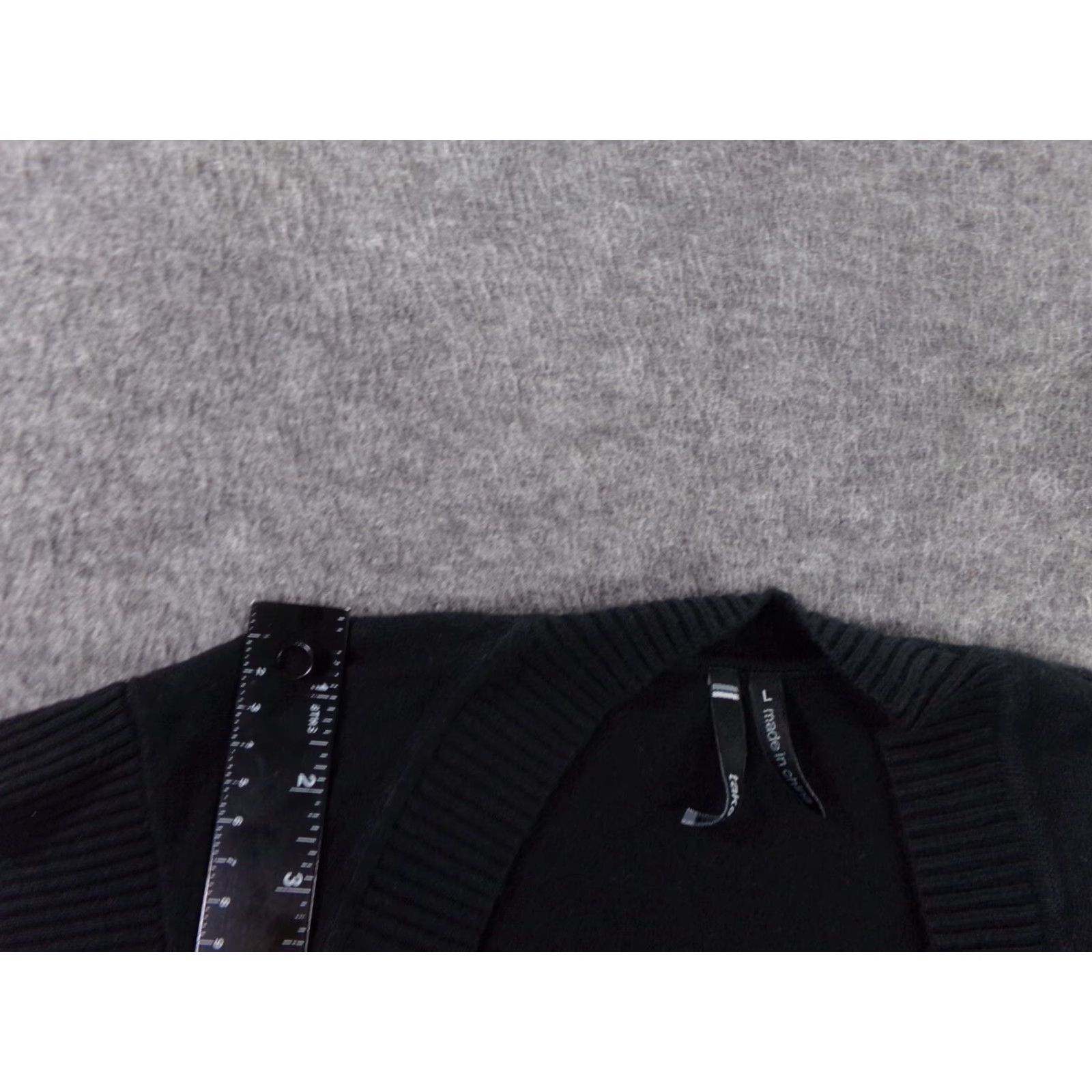 Vintage VINTAGE Takeout T-Shirt Women Large Black Casual Knit Everyday Scoop Neck Sleeveless Classic Preppy Size L / US 10 / IT 46 - 4 Thumbnail