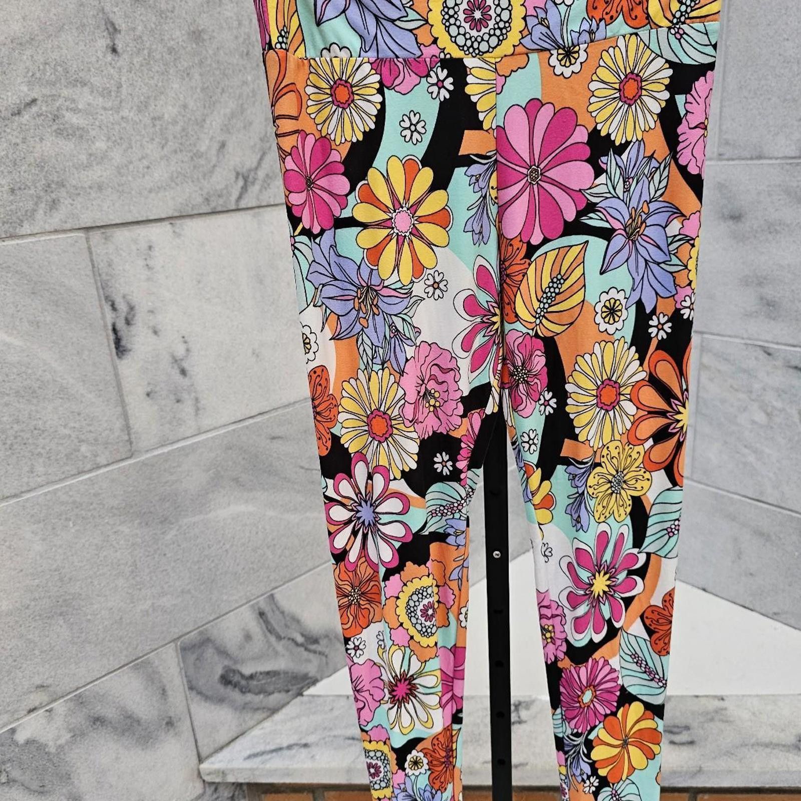 Designer No Boundaries Women's Hippie Leggings Size 32" / US 10 / IT 46 - 3 Thumbnail