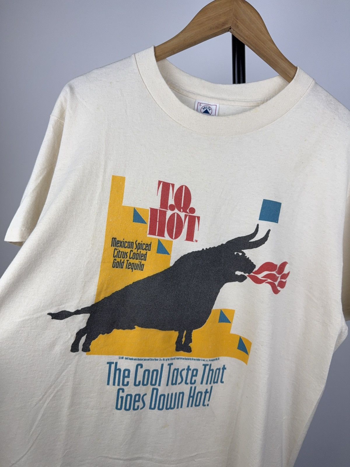 Other Vintage 90s Tequila Promo T-Shirt Delta Tag USA Made Size US L / EU 52-54 / 3 - 3 Thumbnail