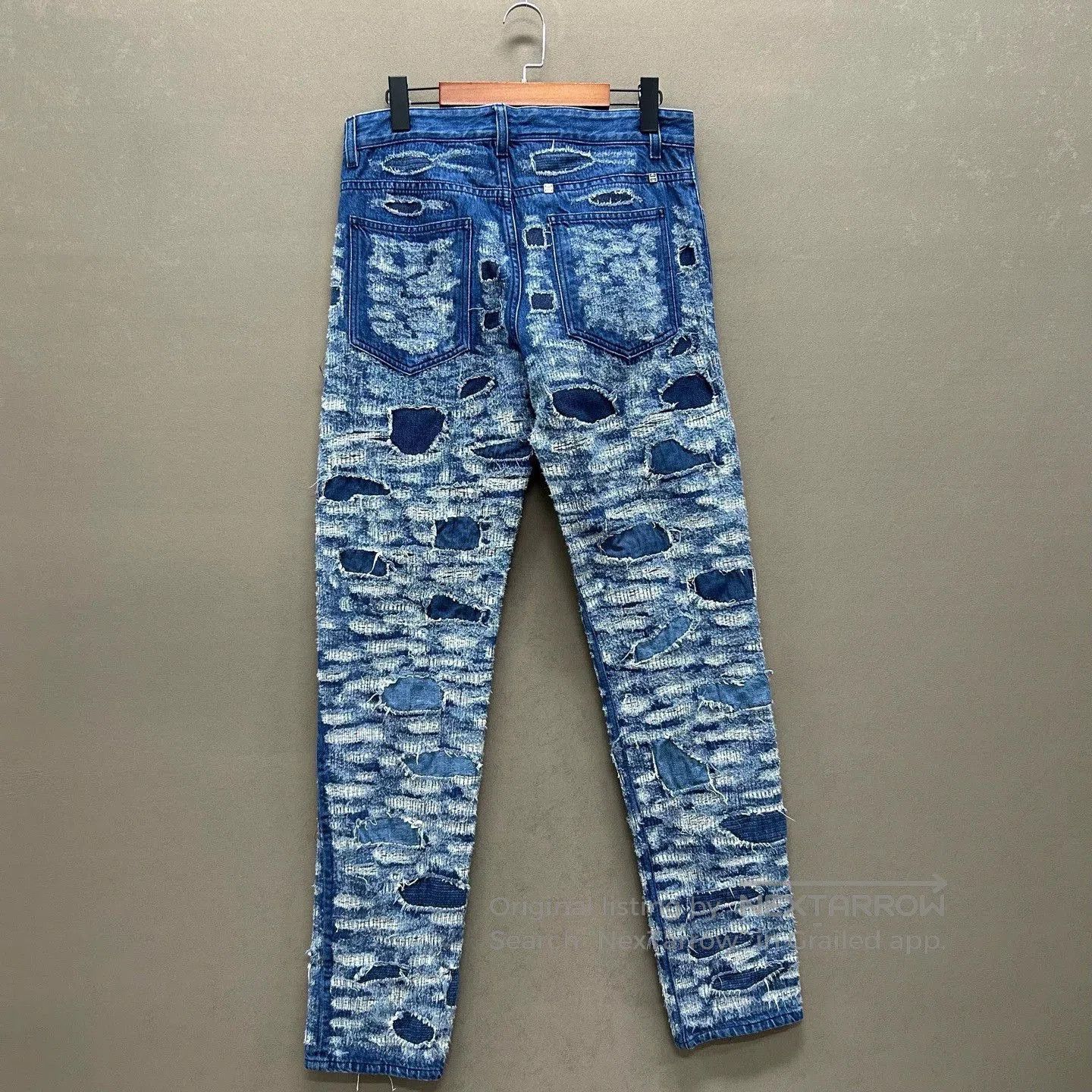 Givenchy Givenchy Distressed Blue Denim Jeans Size 31. Size US 31 - 2 Thumbnail