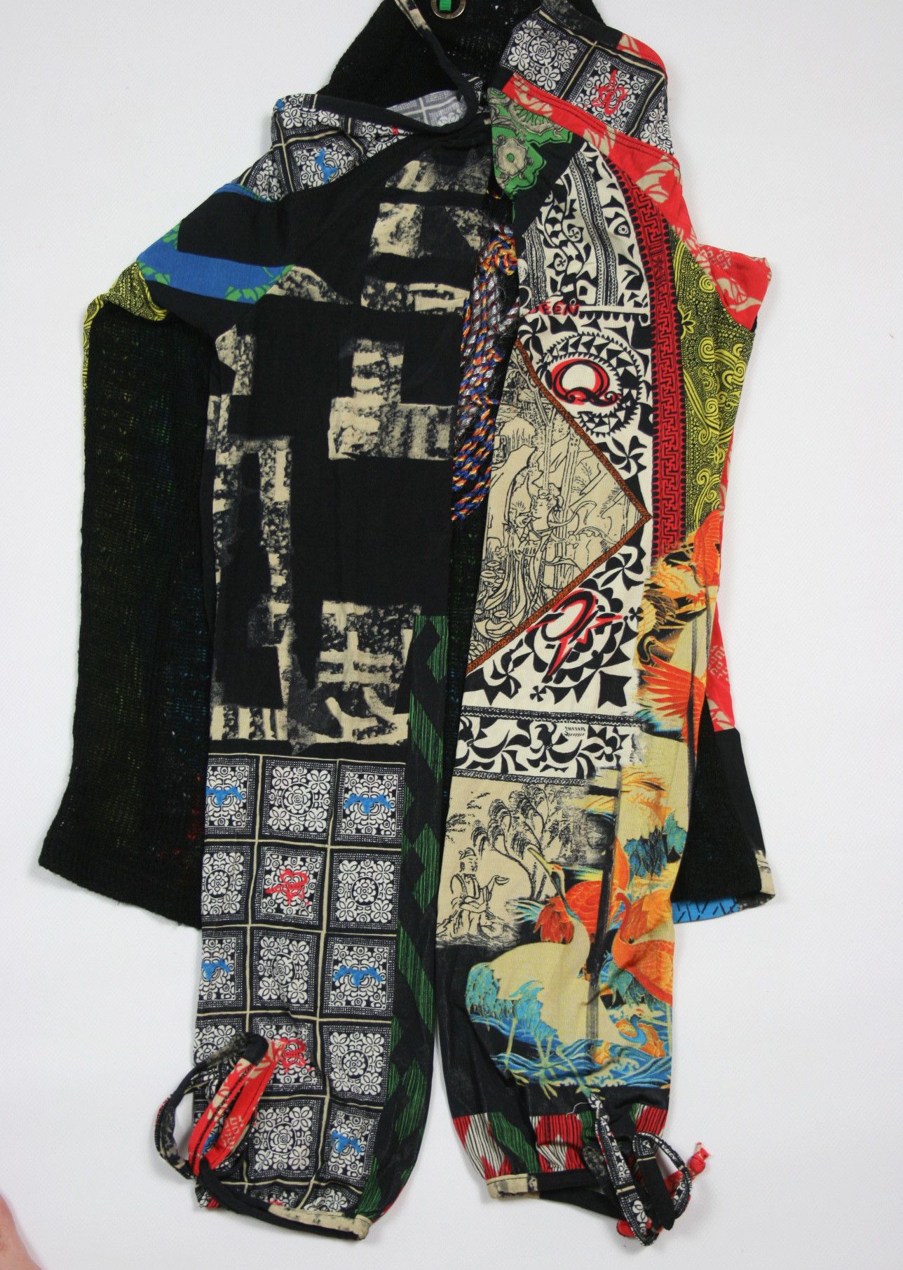 Vintage 00S Save The Queen Printed Stretch Y2K Blouse Size M / US 6-8 / IT 42-44 - 5 Thumbnail