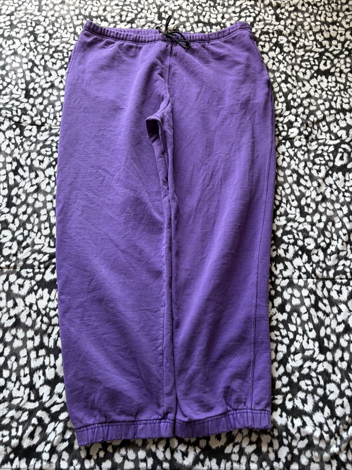 Gap Vintage distressed 90s Gap purple sweatpants Size US 34 / EU 50 - 1 Thumbnail
