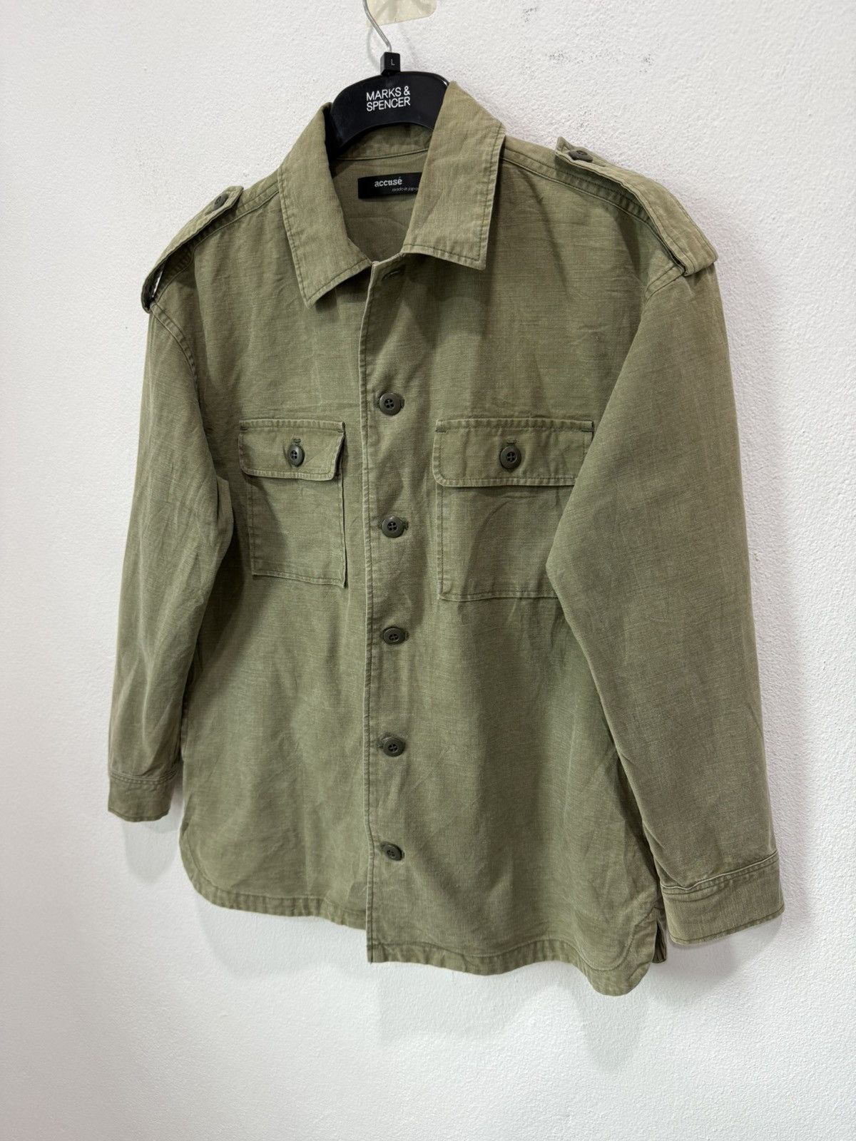 Japanese Brand Woman StreetWear Military Style Japan Design Accuse Distress Size M / US 6-8 / IT 42-44 - 3 Thumbnail
