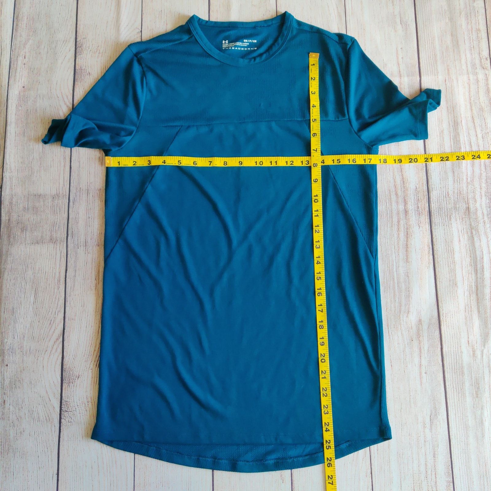Under Armour Threadborne fitted athletic top sz S Size US S / EU 44-46 / 1 - 7 Thumbnail