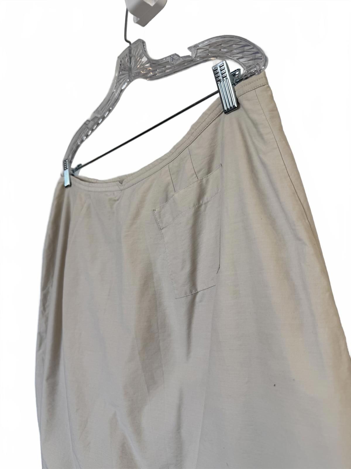 Designer Vintage Nylon Cotton Skort Skirt with shorts Size 40" / US 18 - 5 Thumbnail