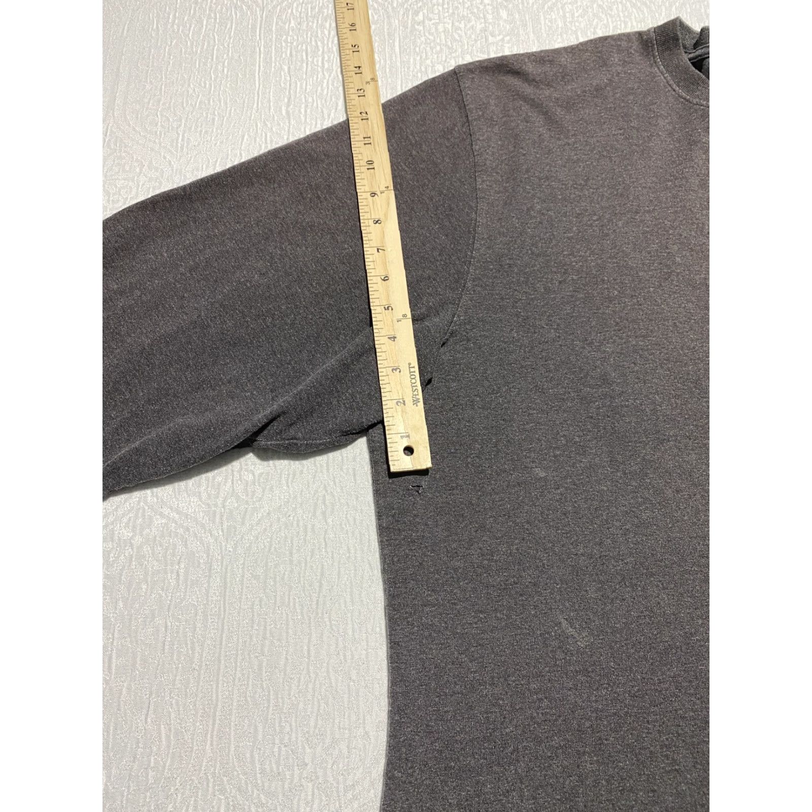 Carhartt Carhartt Shirt Mens 2XL Tall Long Sleeve Pocket Workwear K126 Original Fit Gray Charcoal Size US XXL / EU 58 / 5 - 3 Thumbnail