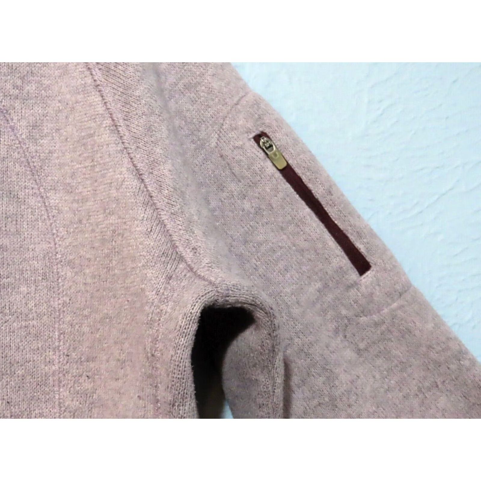 Eddie Bauer Eddie Bauer Jacket Womens XL Lavender Fleece Full Zip Pockets Classic Outdoor Quilt Logo Size XL / US 12-14 / IT 48-50 - 6 Thumbnail