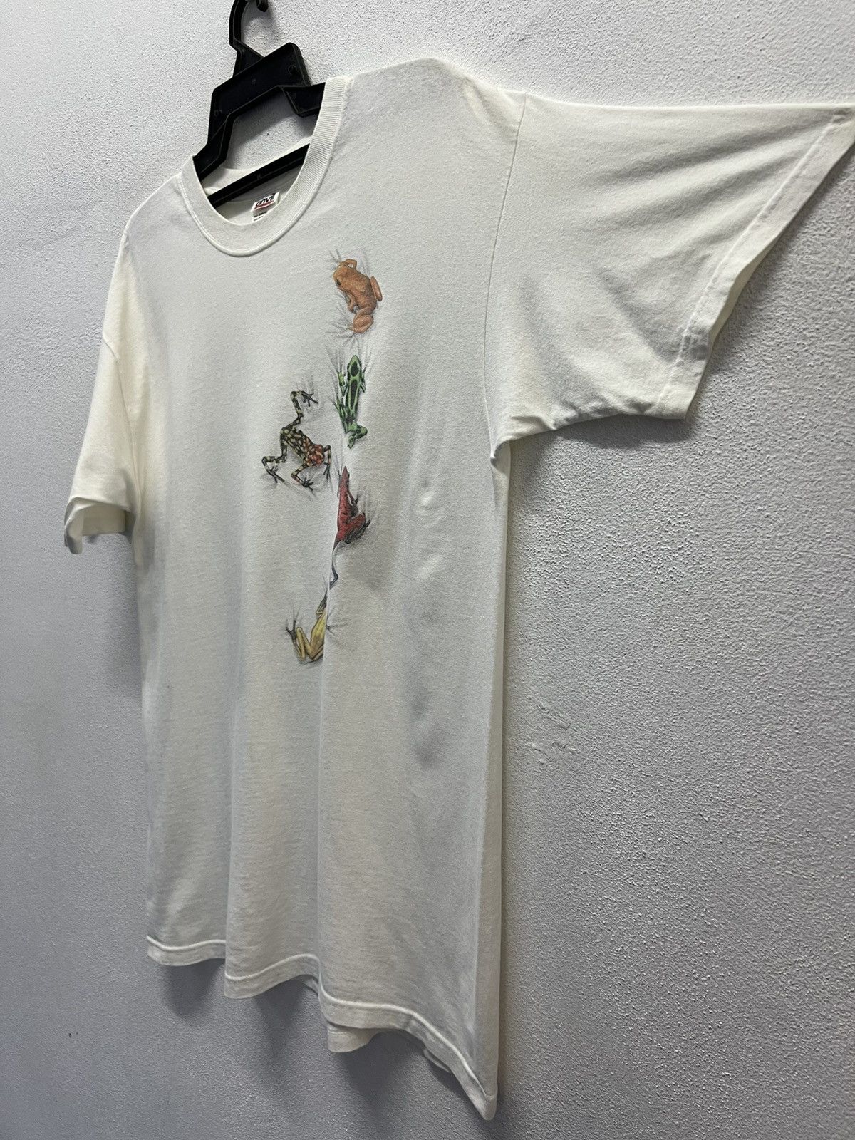 Anvil × Vintage VINTAGE ANVIL THE POISONOUS FROG TEE SHIRT Size US L / EU 52-54 / 3 - 6 Thumbnail