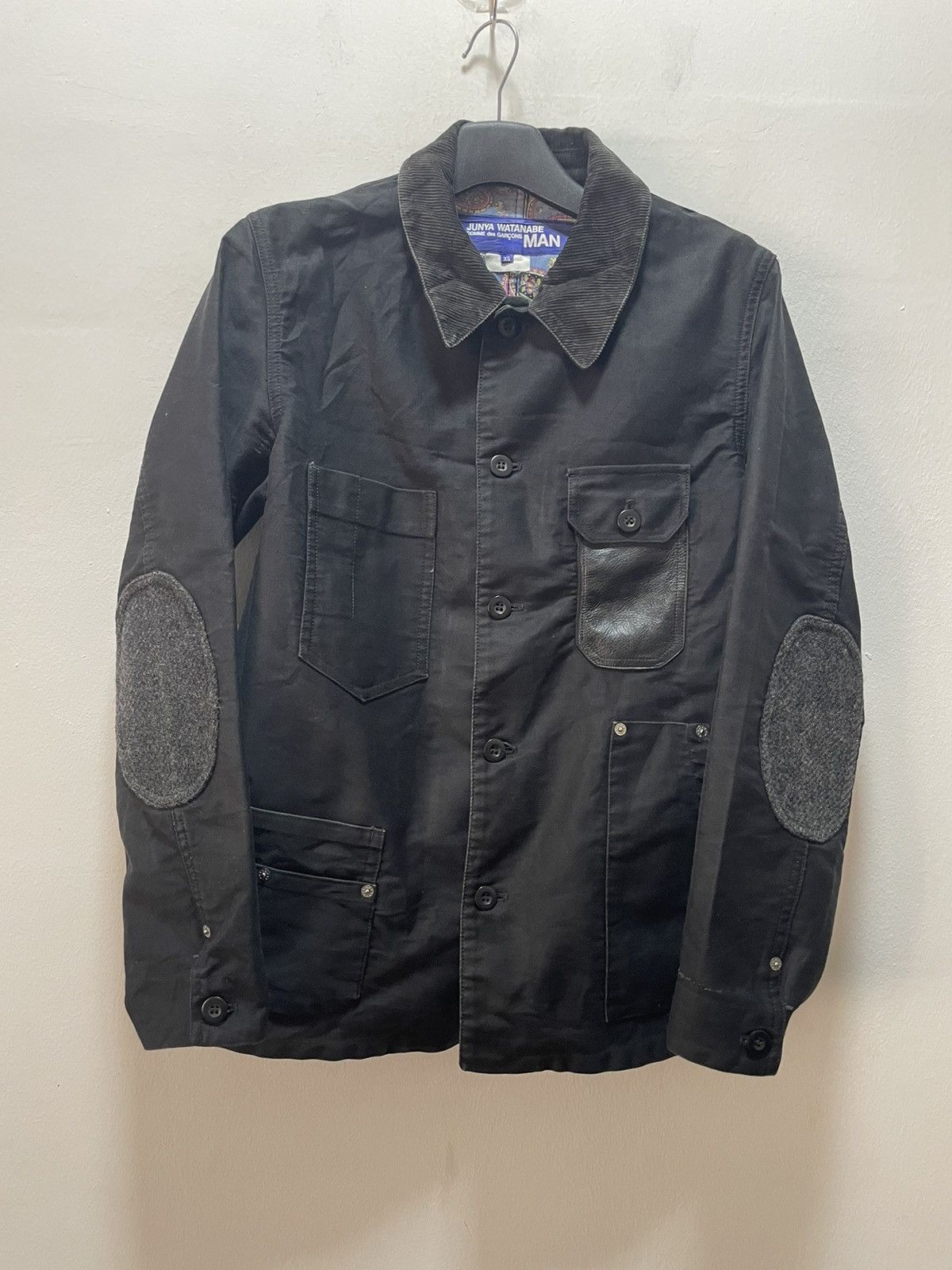 Junya Watanabe JUNYA WATANABE Comme des Garcons Man Jacket Leather Pocket Size US XS / EU 42 / 0 - 1 Thumbnail