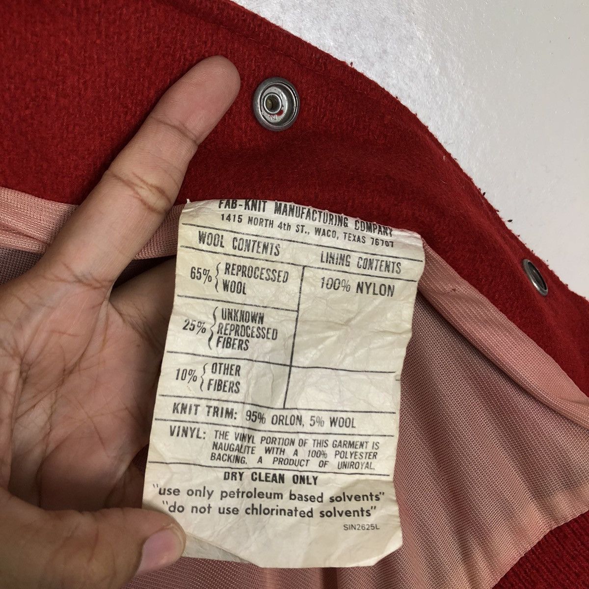 Japanese Brand 🔥VTG LEATHER VARSITY JACKET MILITARY TOYO ENTERPRISE Size US M / EU 48-50 / 2 - 17 Thumbnail