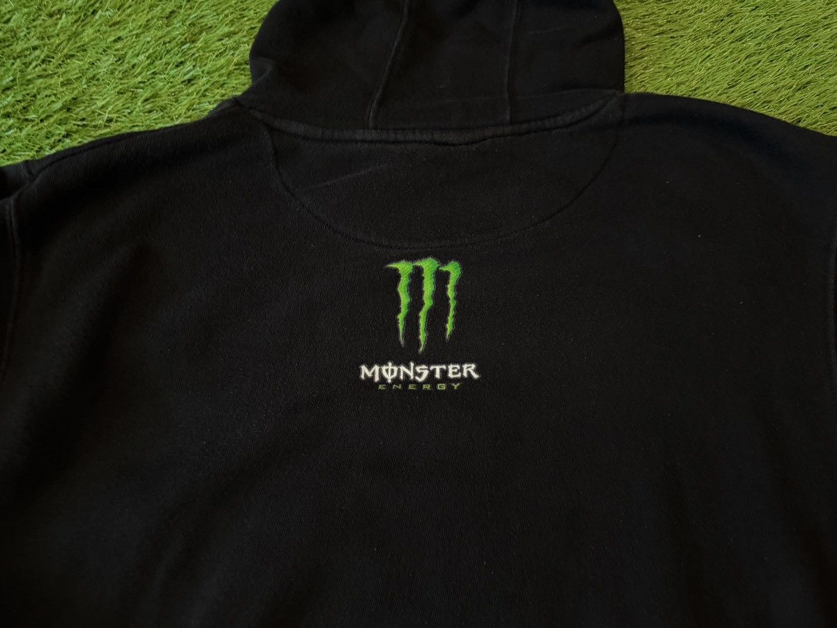 Other Monster Energy Hoodie Black Pocket Y2K Grunge Skater 2000s Size US XL / EU 56 / 4 - 6 Thumbnail