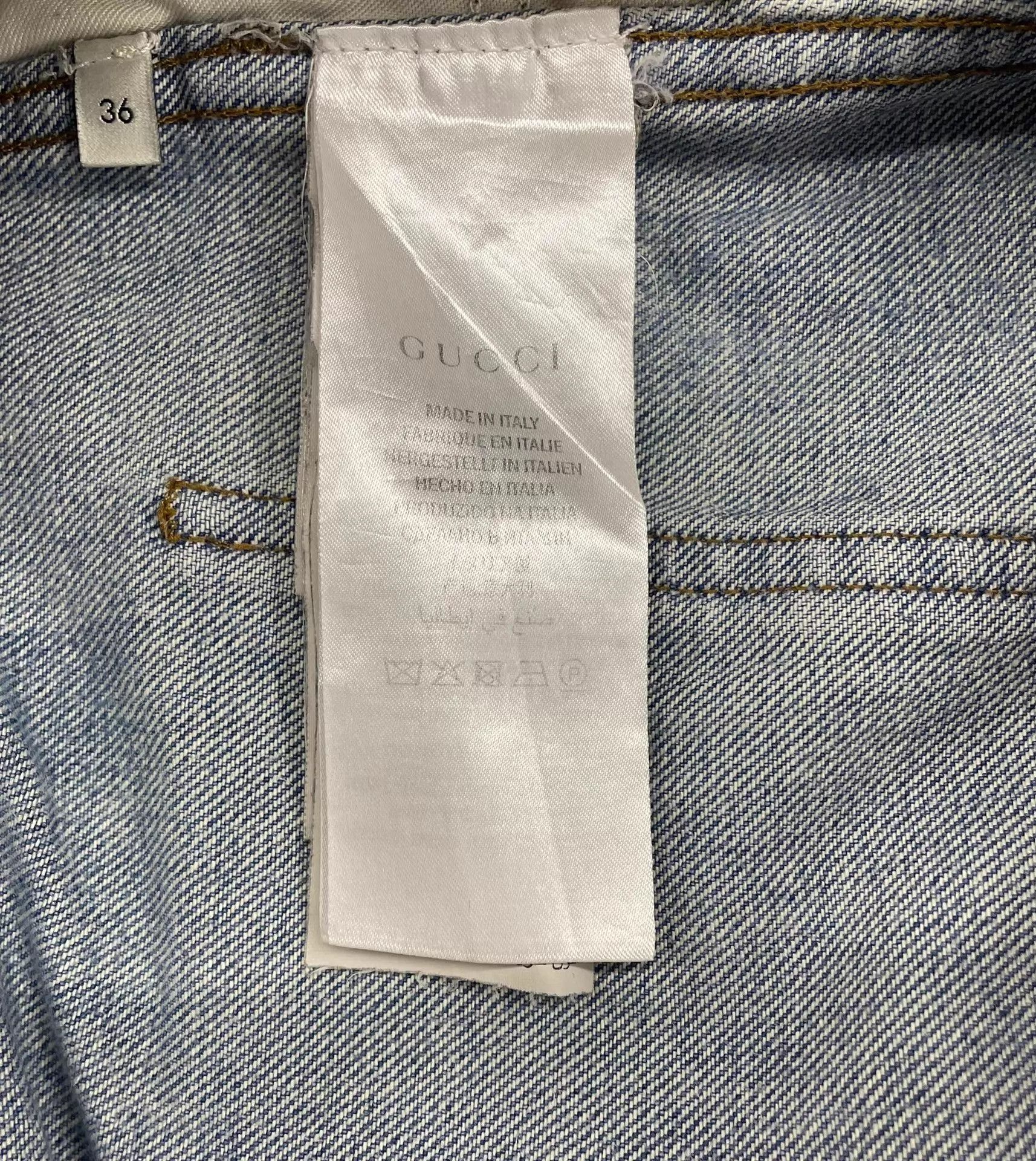 Gucci Gucci 36 Embroidered Unique Jeans (Spring/Fall) Size US 36 / EU 52 - 5 Thumbnail