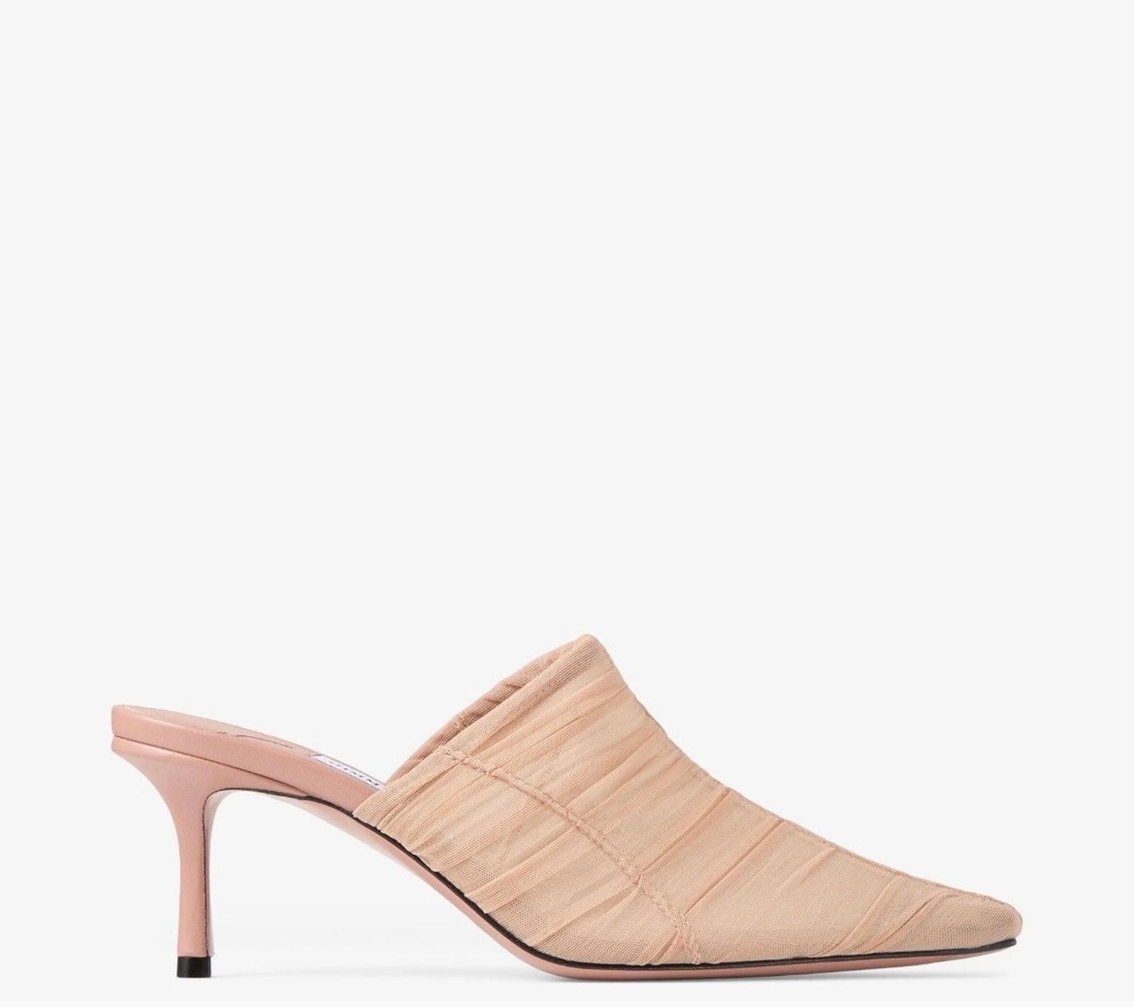 Jimmy Choo Jimmy Choo Lotta 65 Mules Size US 7.5 / IT 37.5 - 1 Thumbnail