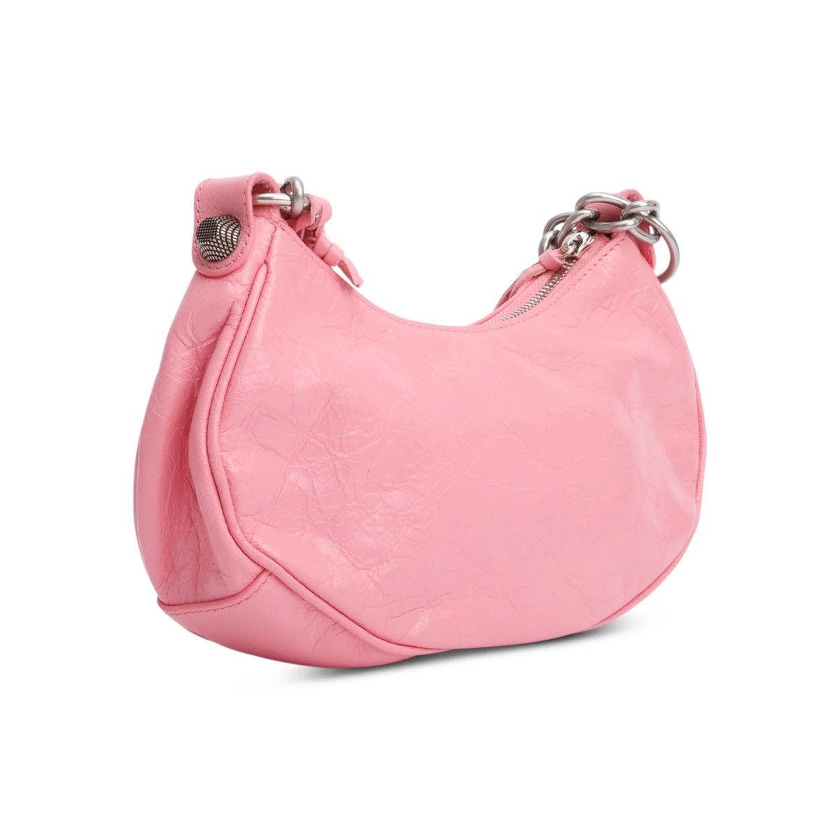 Balenciaga BALENCIAGA Pink Leather Shoulder Bag Size ONE SIZE - 7 Thumbnail